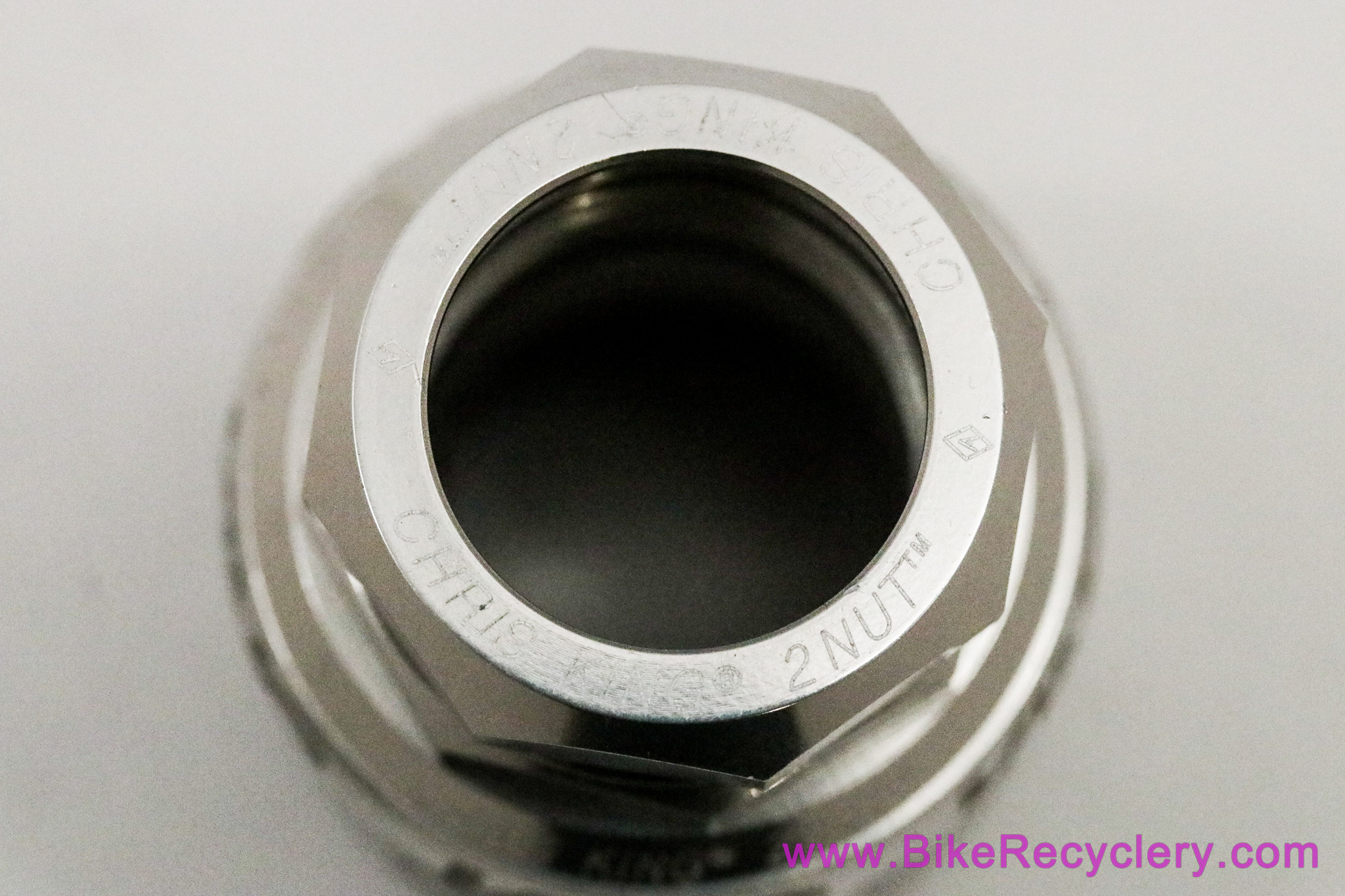 廃盤CHRIS KING 2nut headset 1inc silver Chris King 2Nut 1