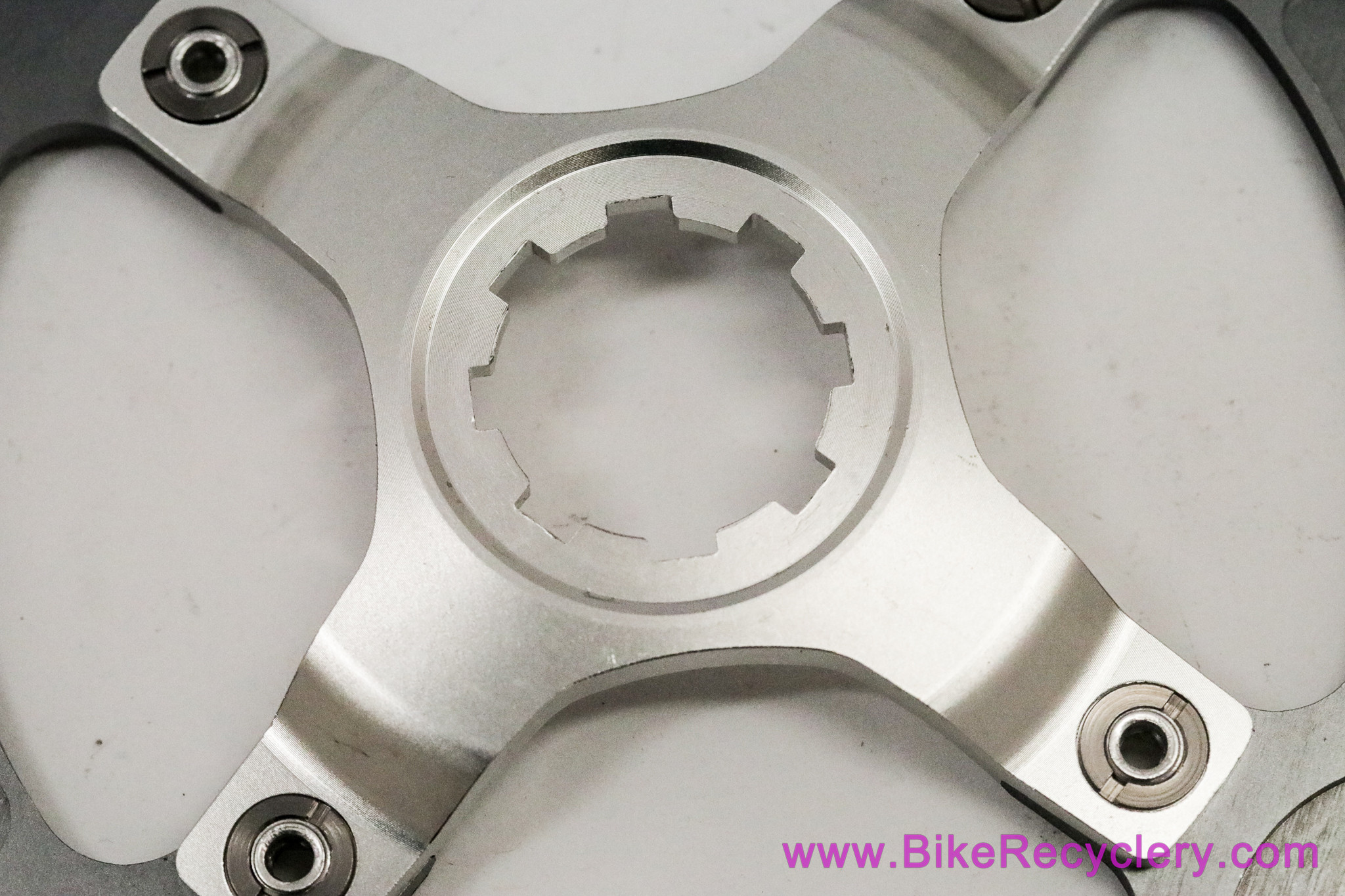 NOS Shimano XTR FC-M92 DH Competition 52t Chainring & Bolts + 4-Bolt Spider (take-off)