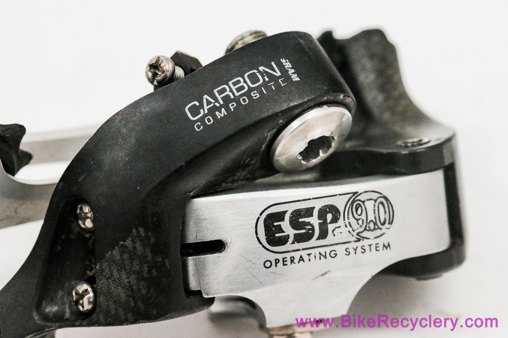 SRAM ESP 9.0 Composite Rear Derailleur: Carbon Composite - Long Cage - 1990's