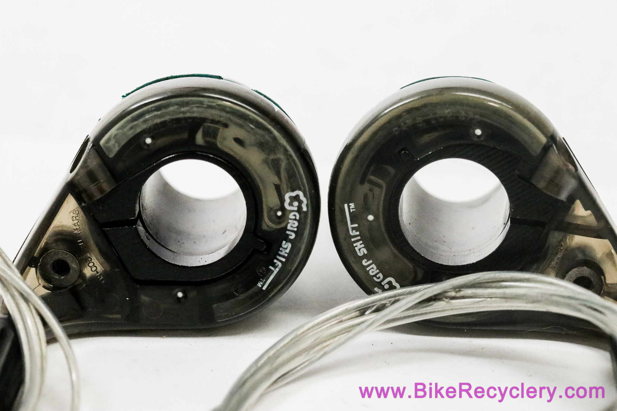 SRAM Grip Shift SRT 800X-11 X-Ray Twist Shifters: Turquoise ODI