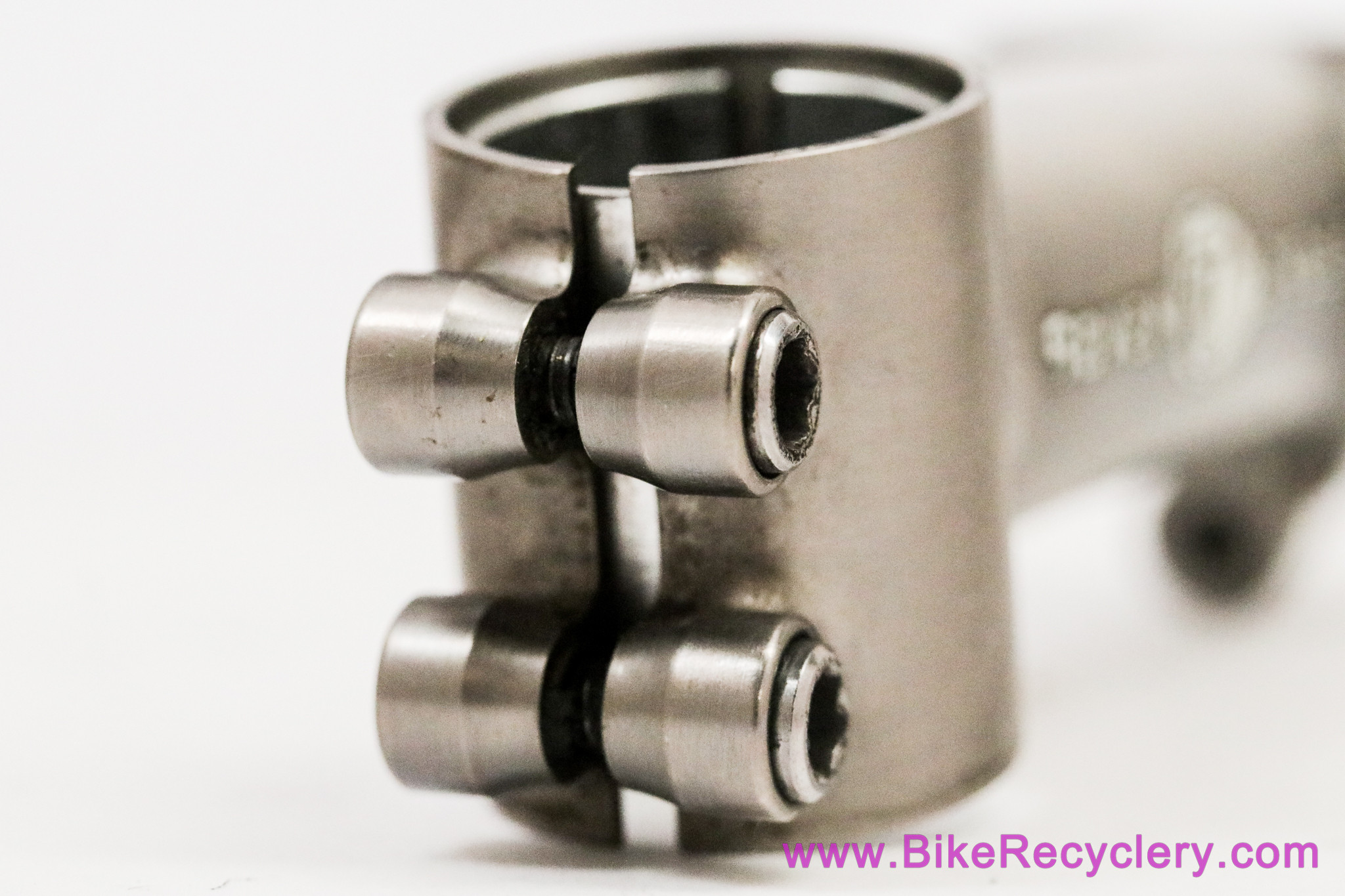 SEVEN Cycles Titanium Threadless Stem: 1 1/8" x 110mm x 26.0mm - Vintage 1990's (Near Mint+)
