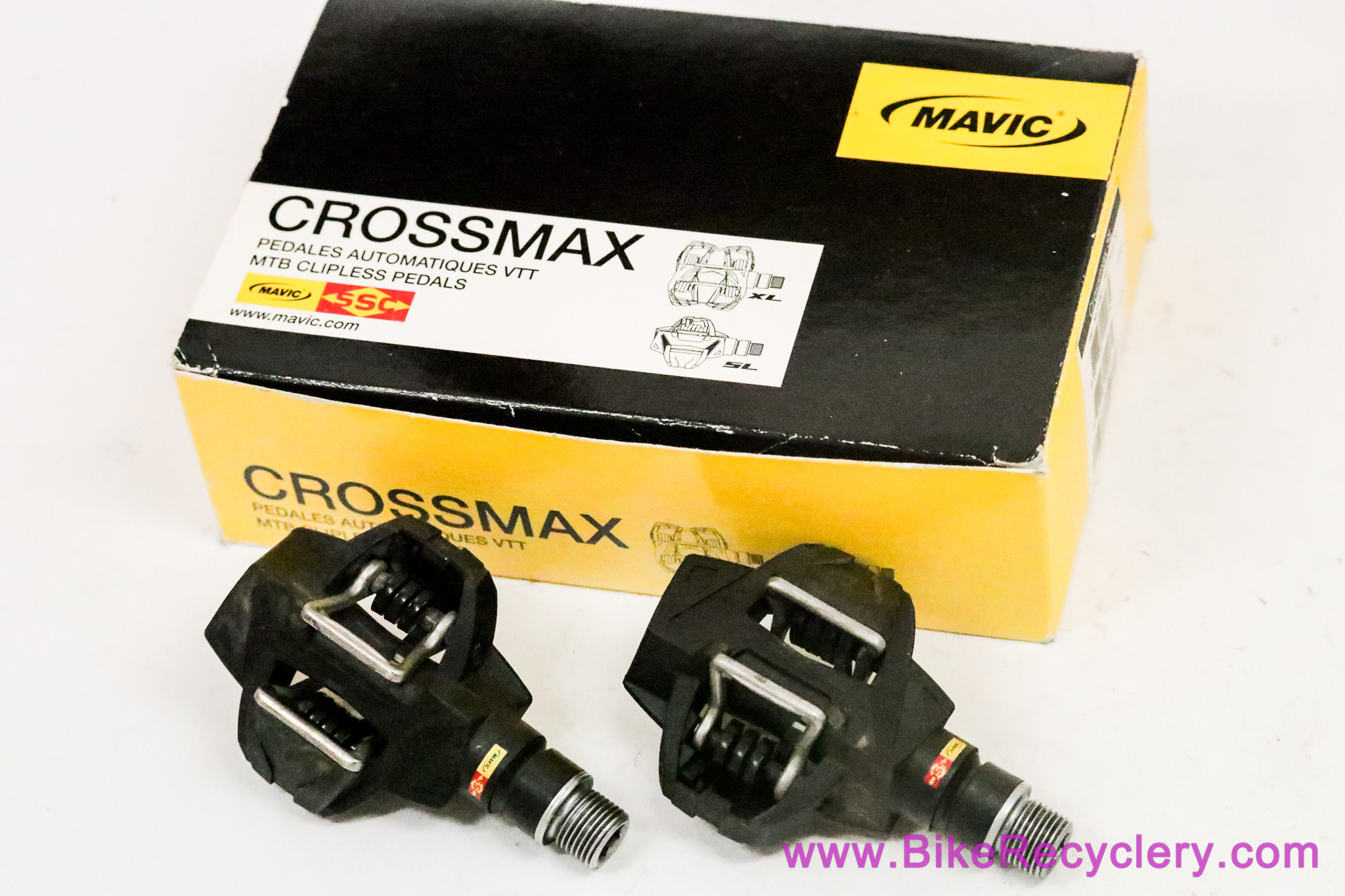 Mavic Crossmax SL Time ATAC XC Pedals: No Cleats (Near Mint+)