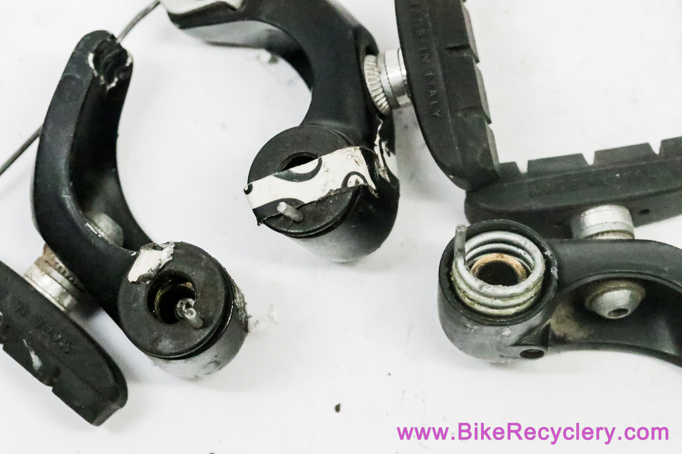 Campagnolo Olympus MTB Gruppo w/ 8s Icarus Shifters: Graphite/Black - 175mm x 46/36/23t - Long Cage - Adj. FD Clamp - Canti - Thumbies