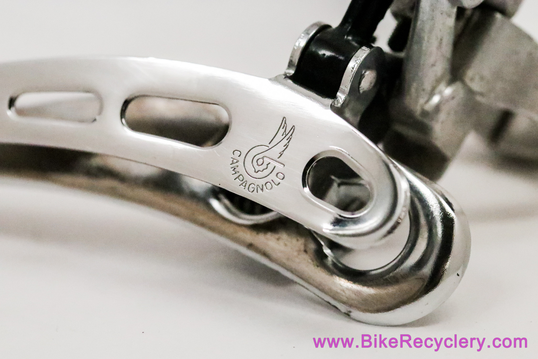 Campagnolo Super Record Ti 1052/SR Front Derailleur: 28.6mm (Near Mint+ Low Miles)