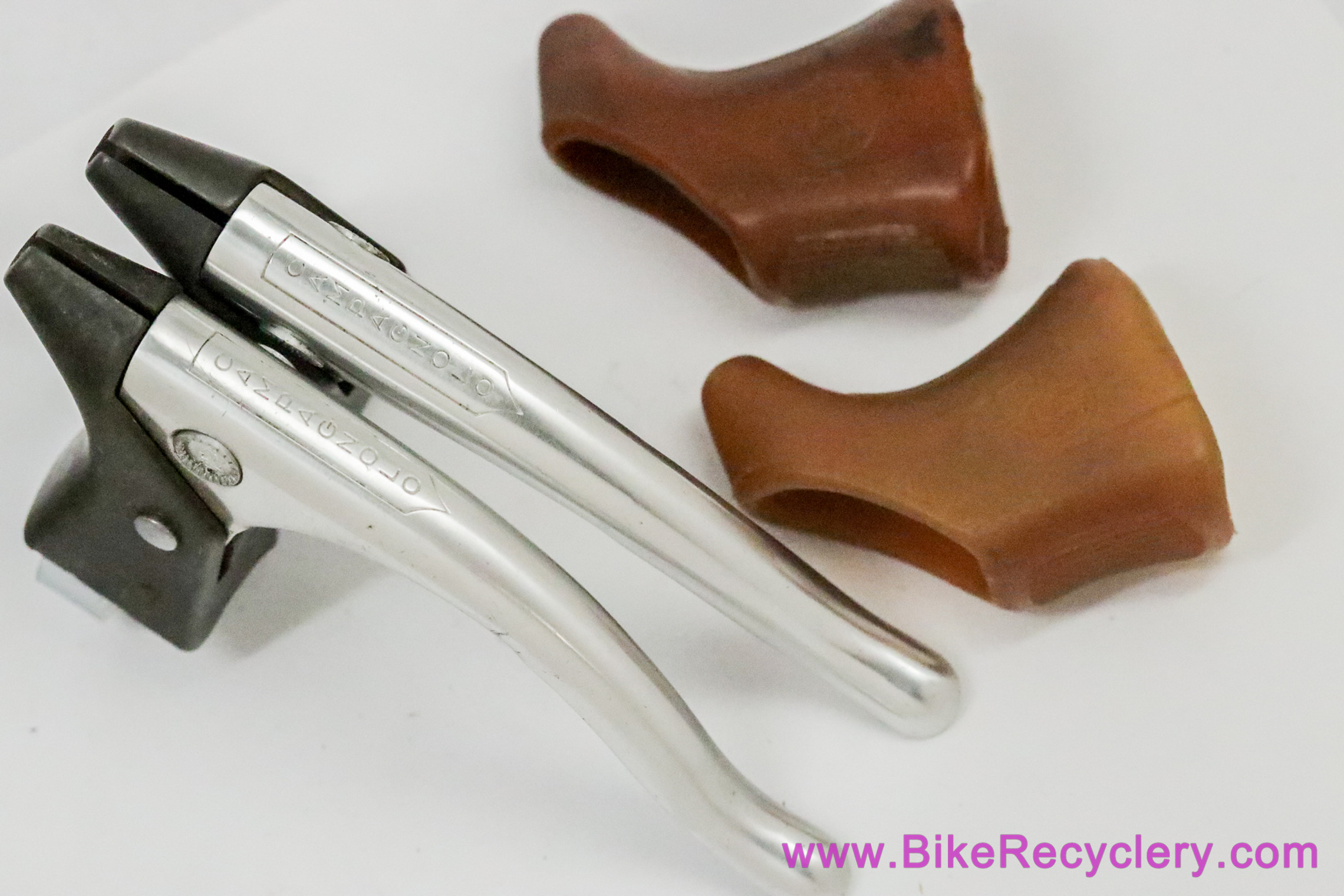 Campagnolo Nuovo Record Brake Levers: #2030 - NOS GUM Hoods (Near Mint+)