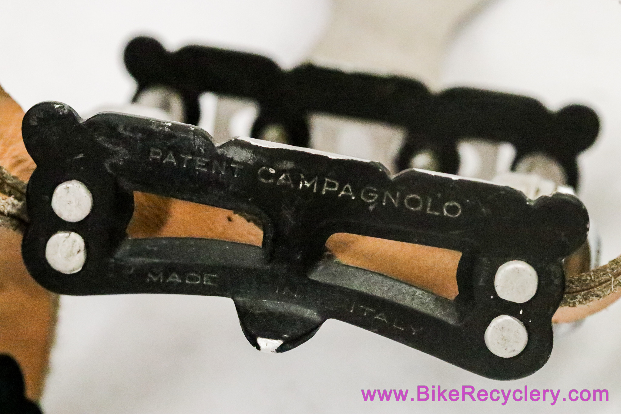 Pédales De Piste Campagnolo Record Pista Superleggeri SL - Noires - Occasion Révisées