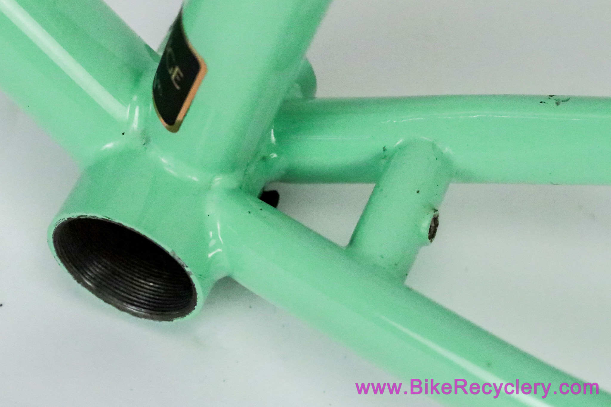 1989 Kona Explosif Frameset: Project Two Fork - 16" - Pistachio - U-Brake - Original Paint - Tange Prestige