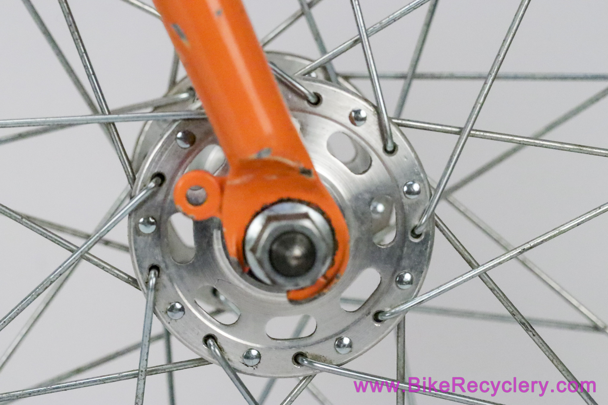 1989 Ibis Trials Comp: 24" x 20" - Unrestored 100% Original - Magnesium Bash Guard - IRC Trial Winner - U-Brakes - Araya - Orange