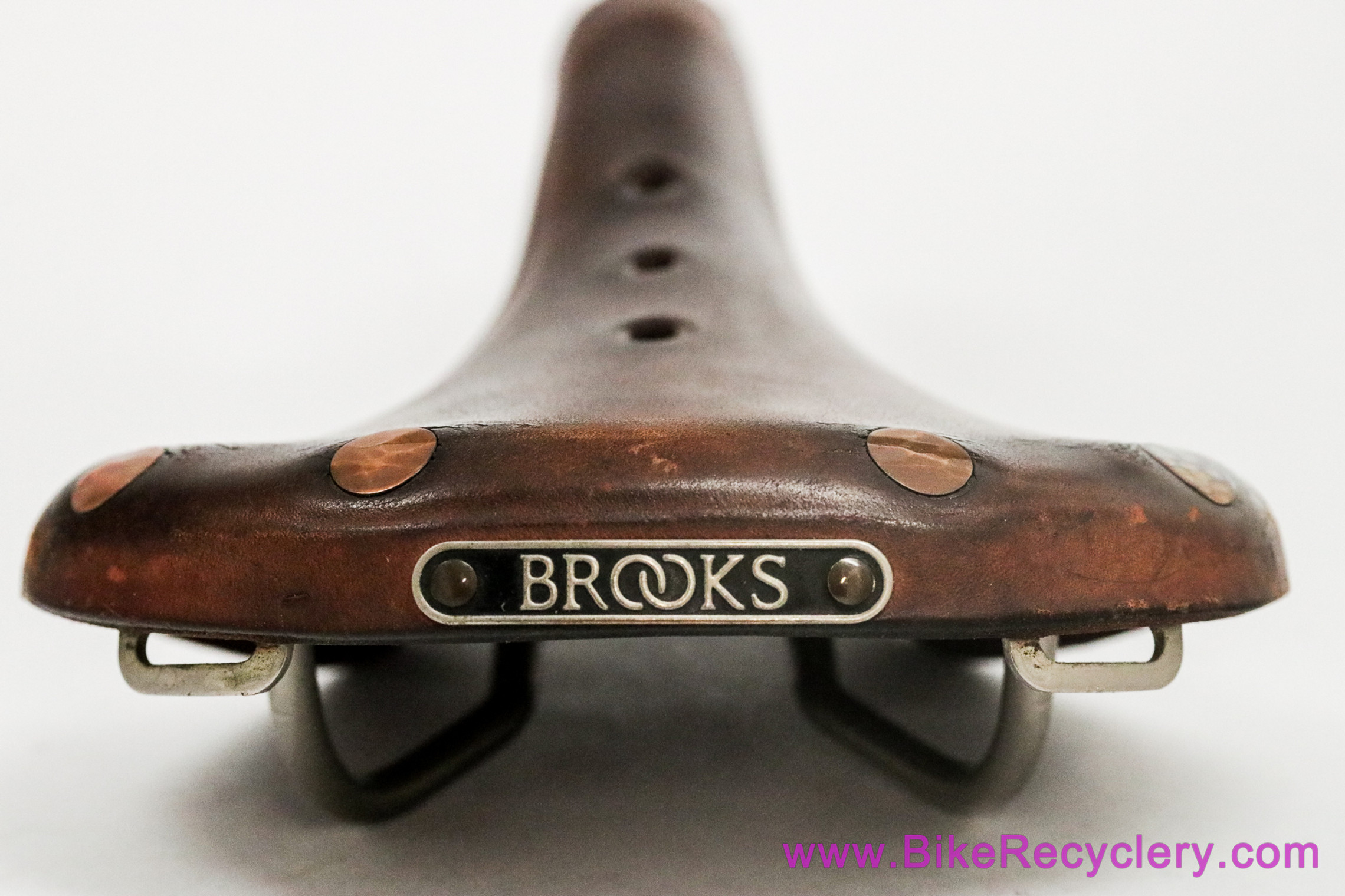  Brooks B17 Champion Special Large Copper Rivet Saddle: Antique Brown (EXC, Lovely Patina)
