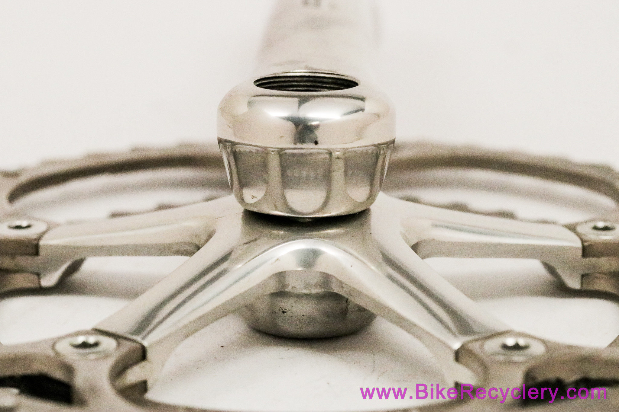 Campagnolo Record 10 Speed Crankset: Square Taper - 172.5mm x 53/39t - Silver/Alloy - FC02-RE