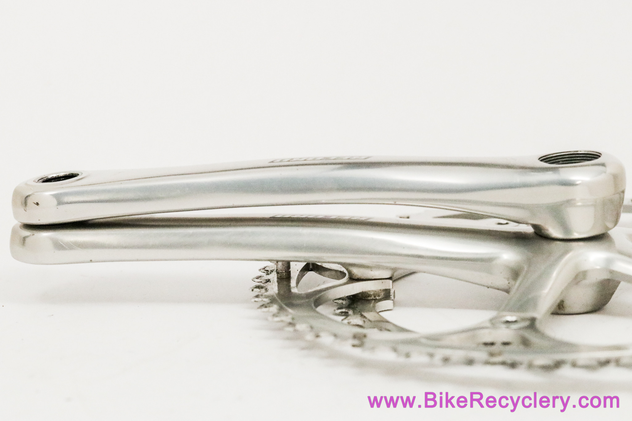 Campagnolo Record 10 Speed Crankset: Square Taper - 175mm x 53/39t - Silver/Alloy - FC02-RE (Near Mint)
