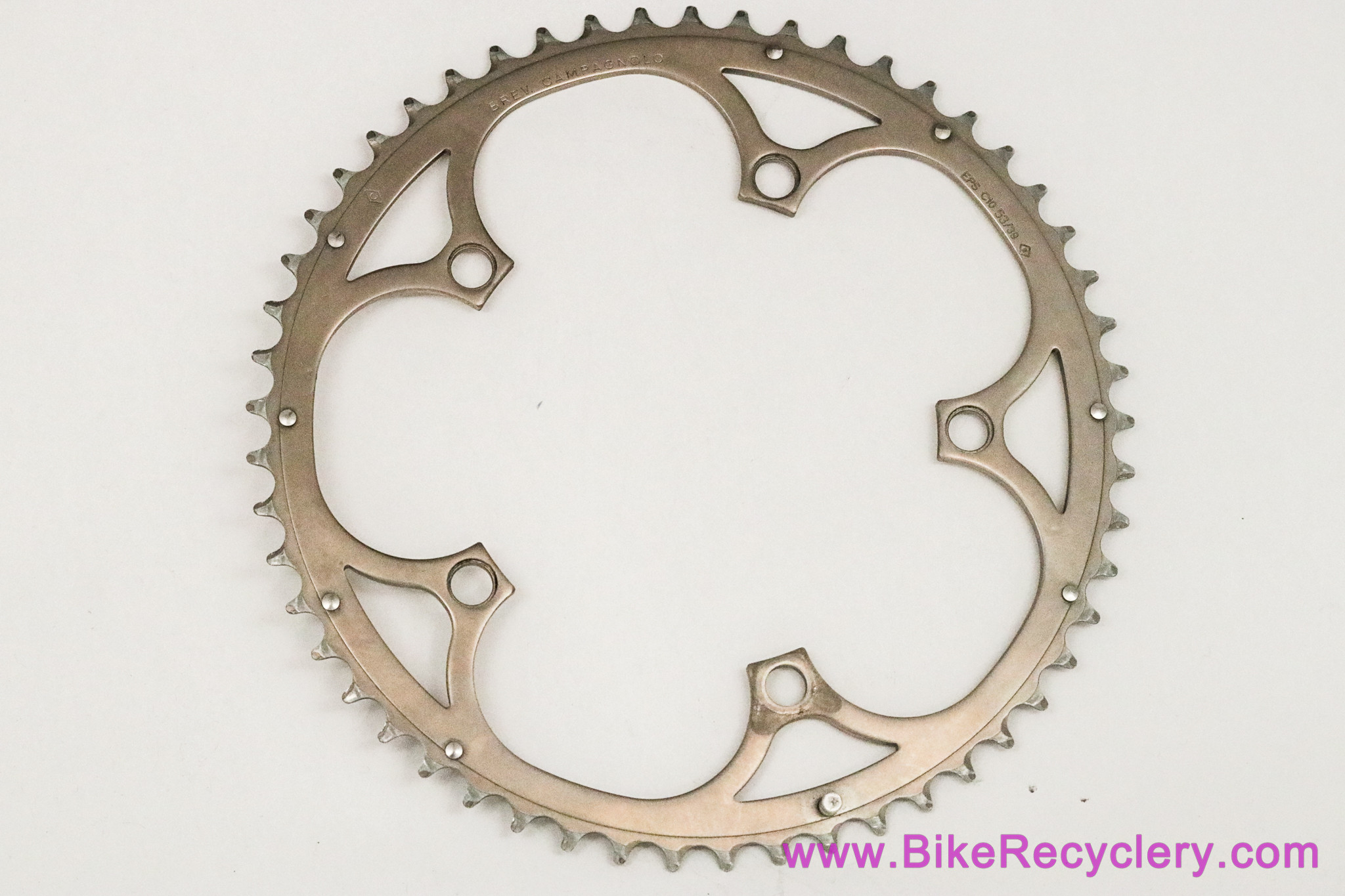 Campagnolo Record 10s 55t Chainring: AFT Coating - EPS/C10 (Barely Used <100 Miles)