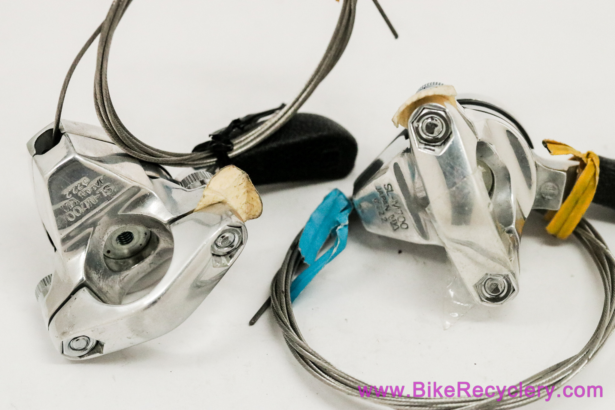 Manettes De Vitesse Au Pouce Shimano SL-M700 Friction – Vintage Thumbies VTT – Occasion