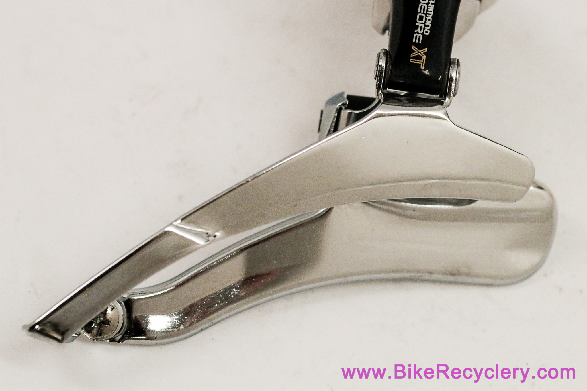 Dérailleur Avant Vintage Shimano Deore XT FD-M735 34.9mm - Tirette Inférieure - New Old Stock (neuf)