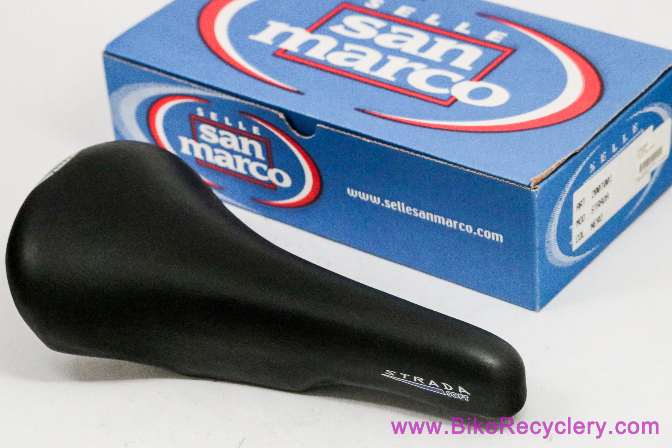 NIB/NOS San Marco Titanio 200 Strada Soft Saddle: Early 1990's - Rare MTB/Road 