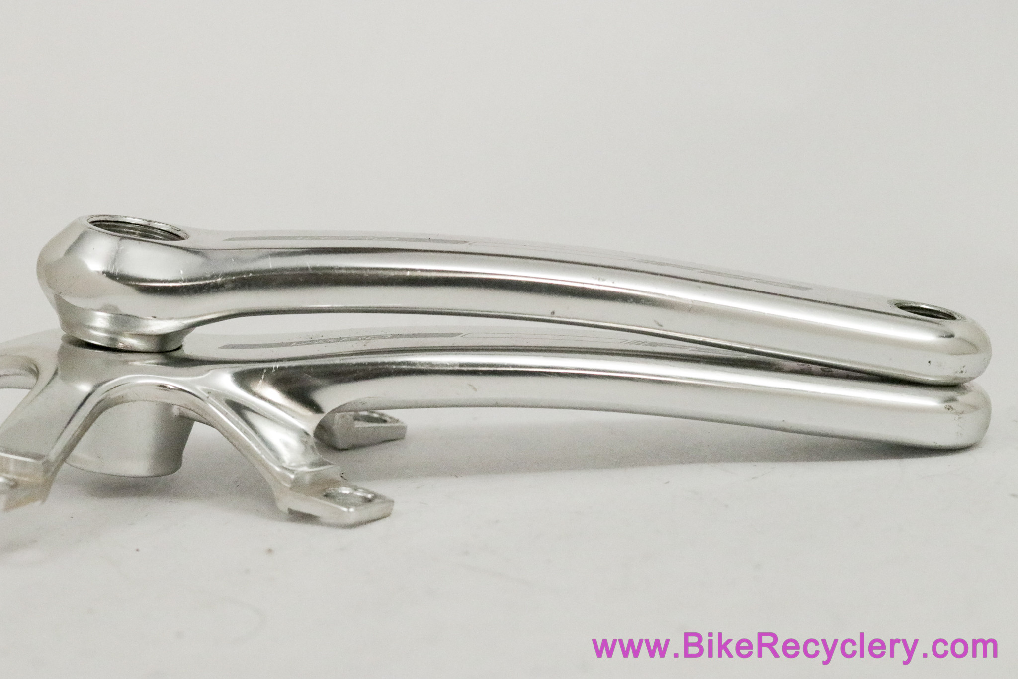 FSA VERO RPM Double Road Crank Arms: 175mm x 130mm - CK-400 - Square Taper - Silver (Near Mint+)