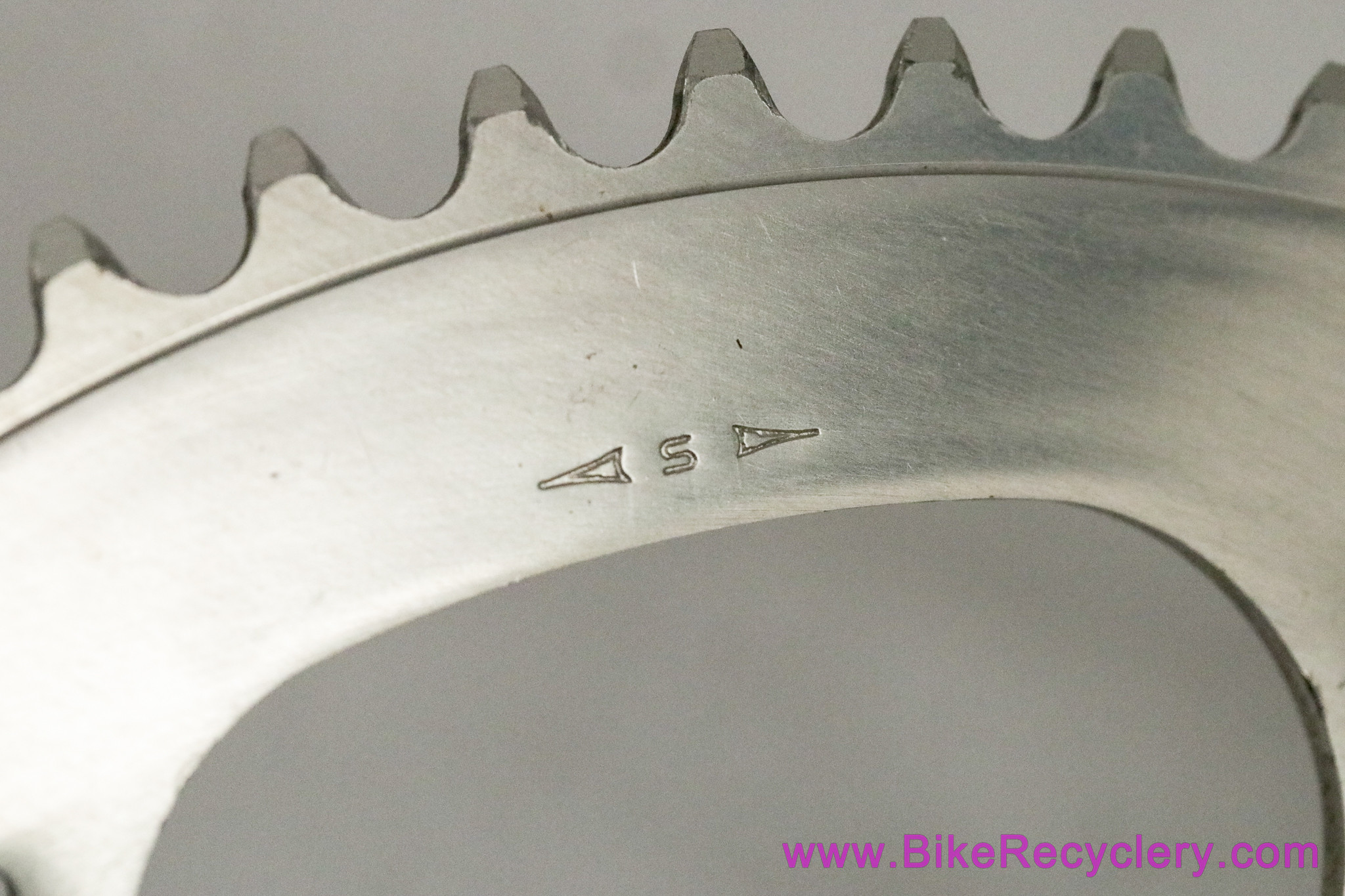 Stronglight Tevano 60t x 144mm TT Chainring: Time Trial - Silver (Near Mint+)