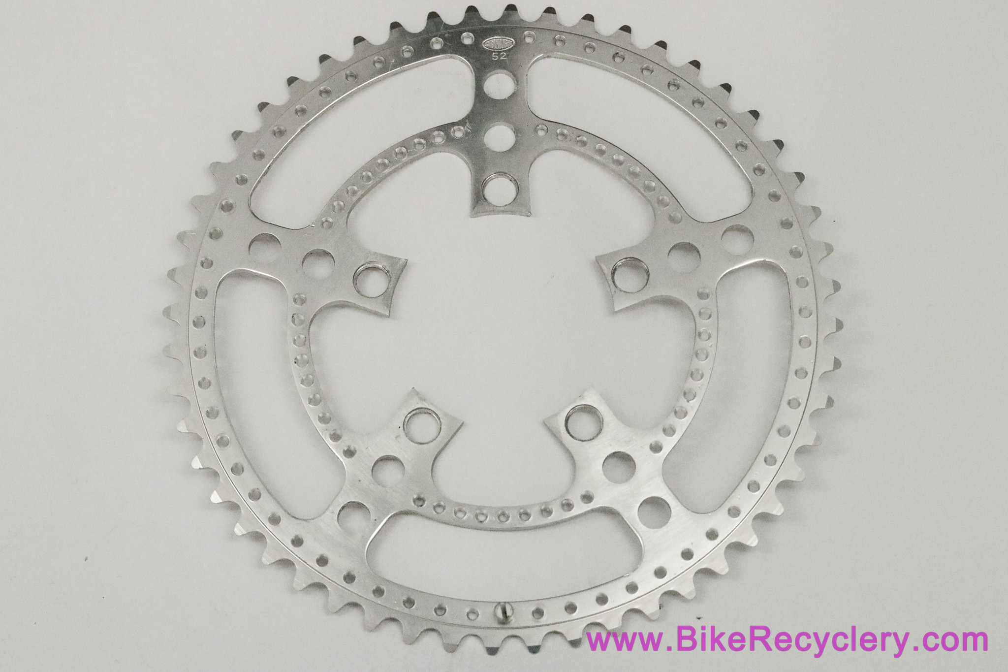 Stronglight 99 Bis Chainring: 52t x 86mm BCD - Drillium (NOS Take Off)