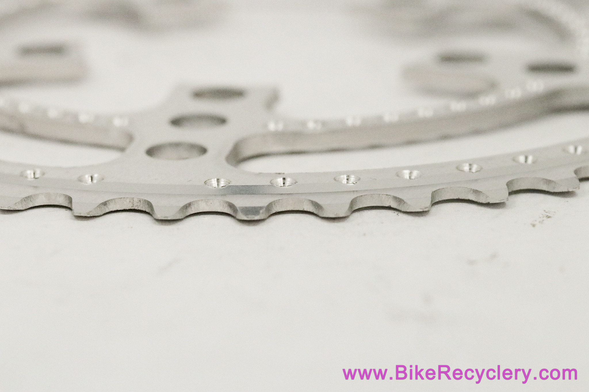 Stronglight 99 Bis Chainring: 52t x 86mm BCD - Drillium (NOS Take Off)
