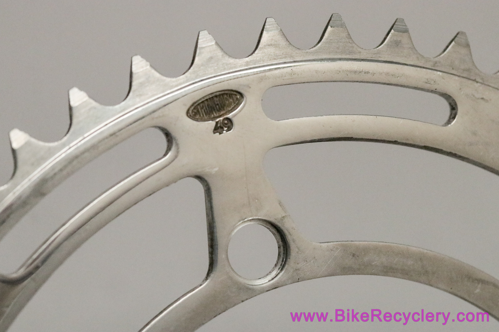 Stronglight 63 / 93 Inner Chainring: 49t x 122mm - 5 Bolt (Near Mint+ Barely Used or NOS Take Off?) 