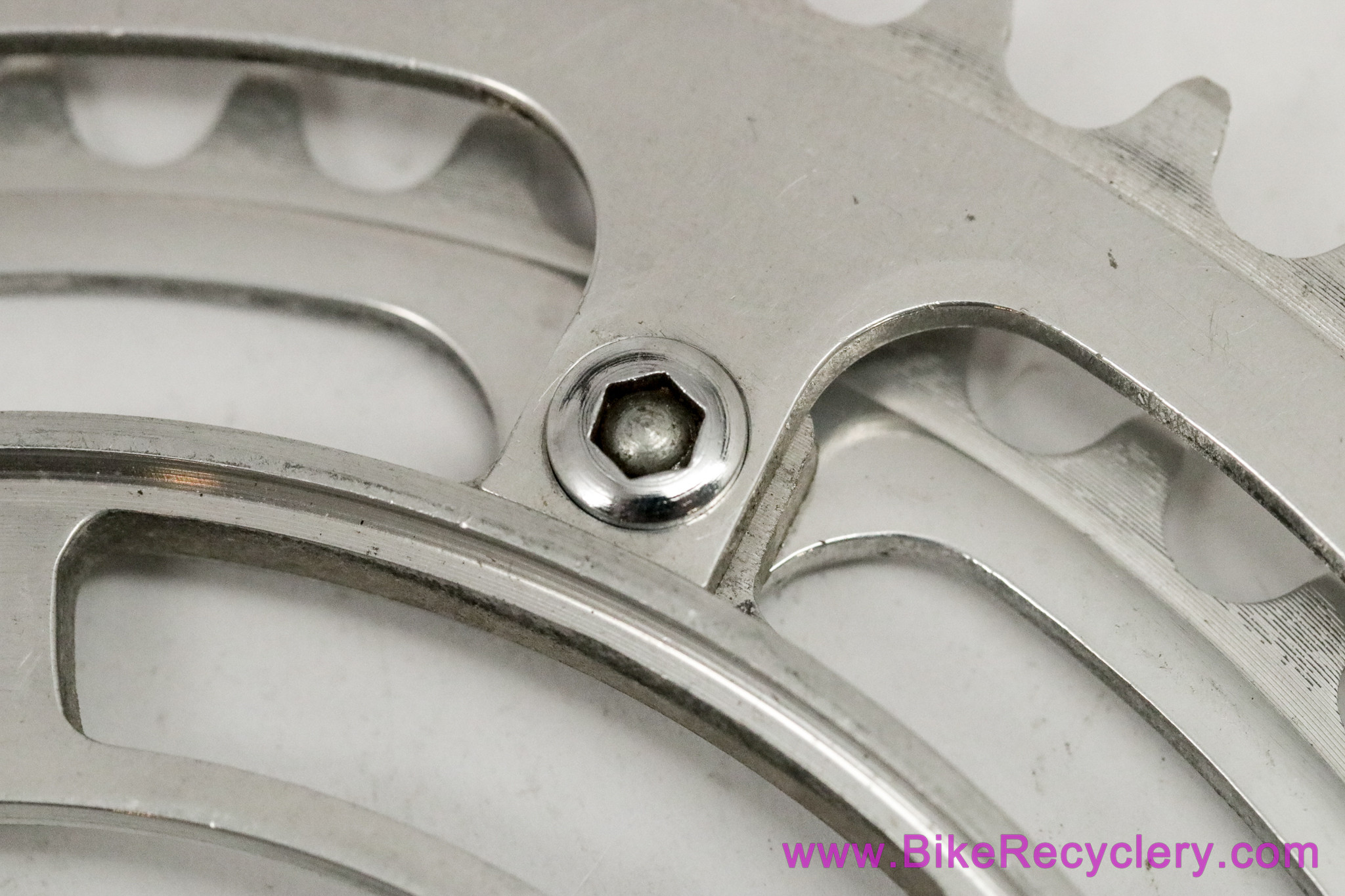 TA Pro 3 Attaches Ref 2173 Double Chainring Set: 173 Professional Adapter + 52t / 45t  (Near MINT Low Miles)