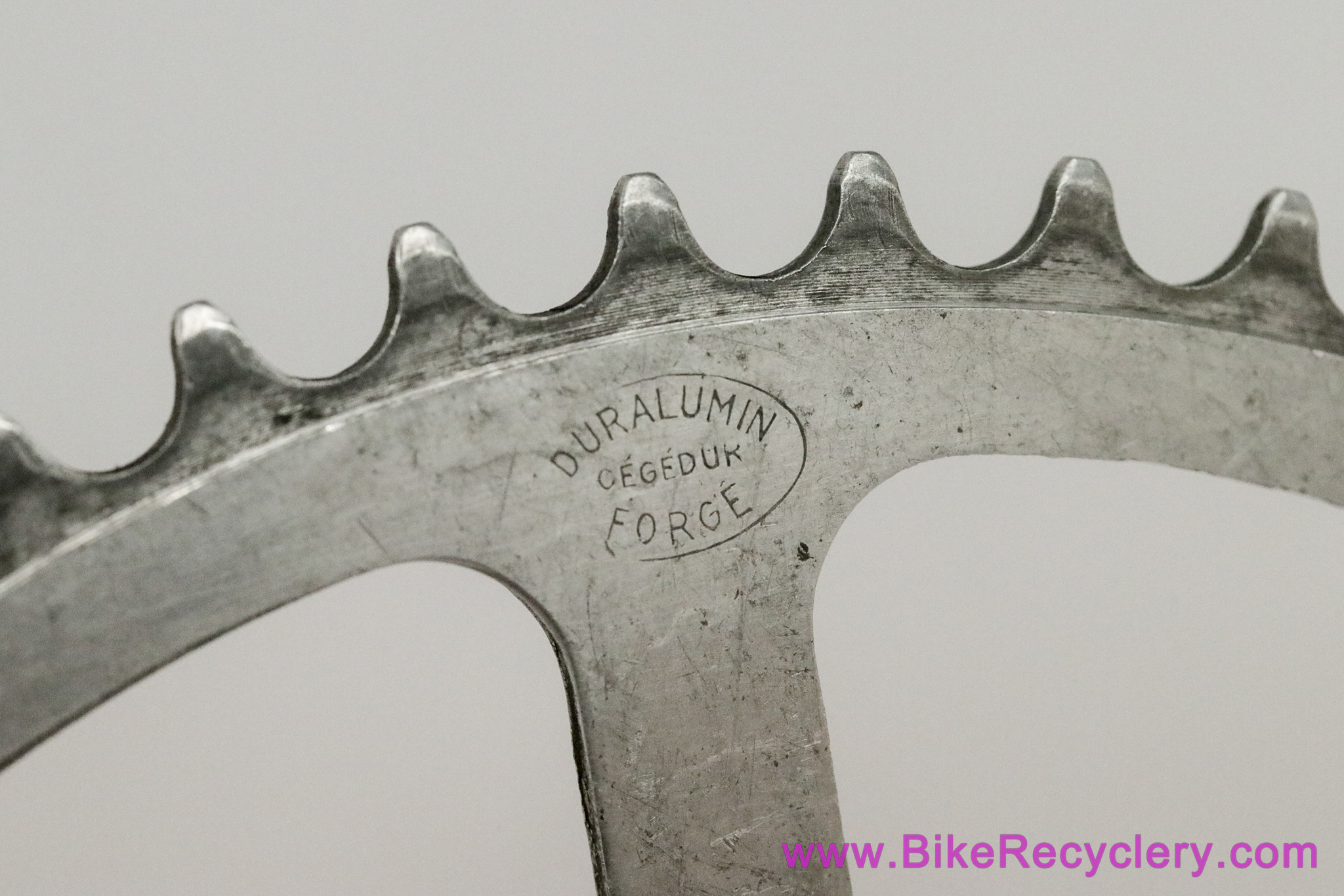 Early TA P205 Pro 5 Vis Track Chainring: 1/8" - 53t x 50.4mm - 1940's 1950's - Single Ring (EXC)
