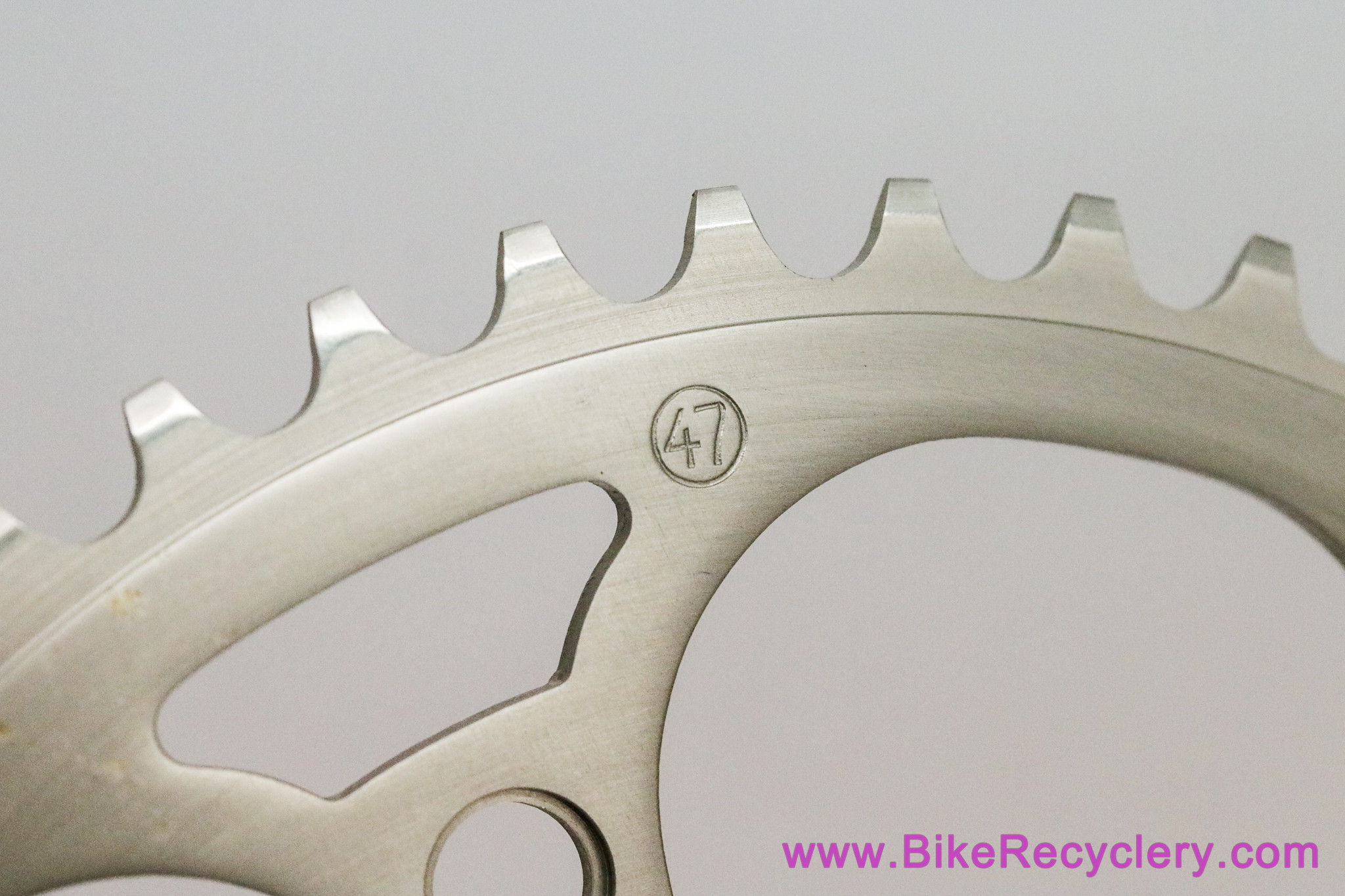 NOS Zeus Criterium Chainring: 47t x 119mm BCD