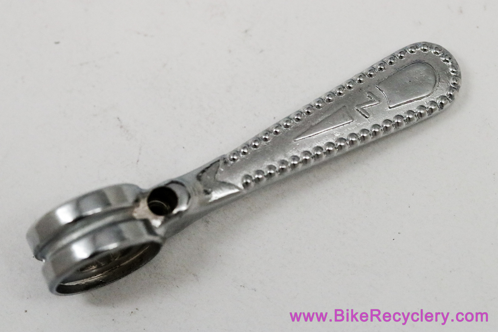 NOS Zeus Downtube Shifter Lever Blade: Left/Front Side - Polished (Sold Individually)