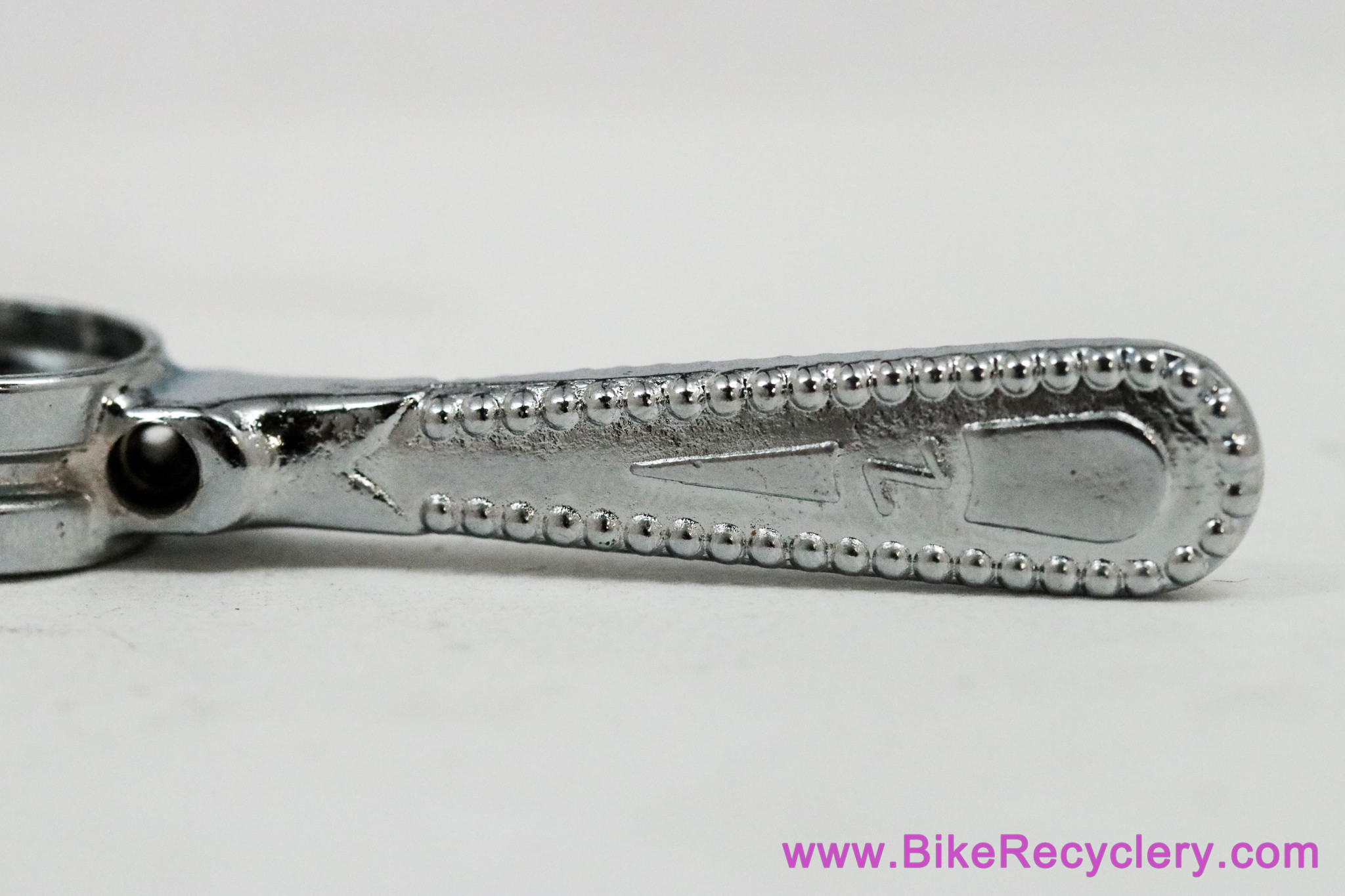 NOS Zeus Downtube Shifter Lever Blade: Left/Front Side - Polished (Sold Individually)