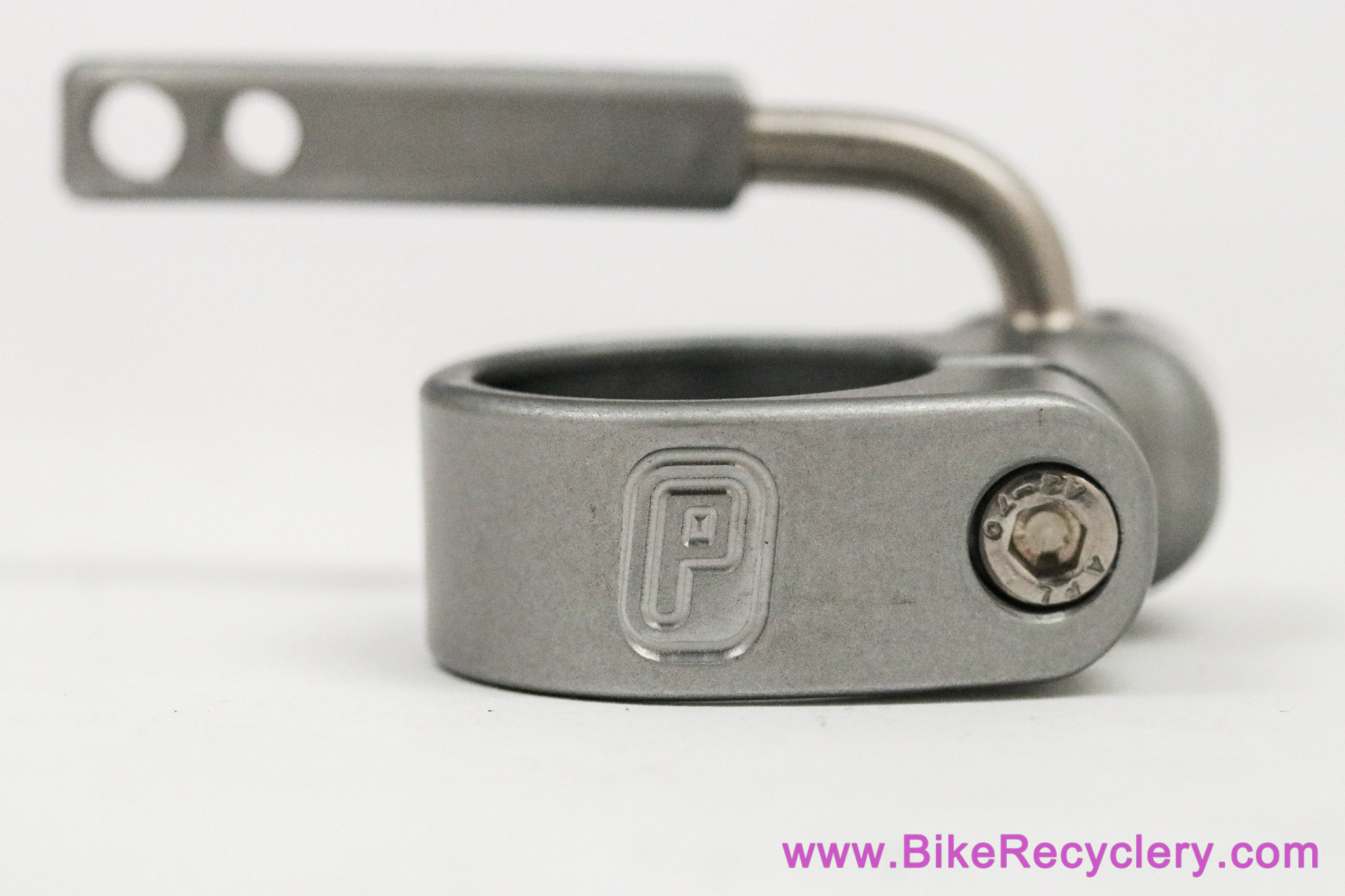 Paul Quick Release Seatpost Collar: 30.0mm - Silver & Black (New