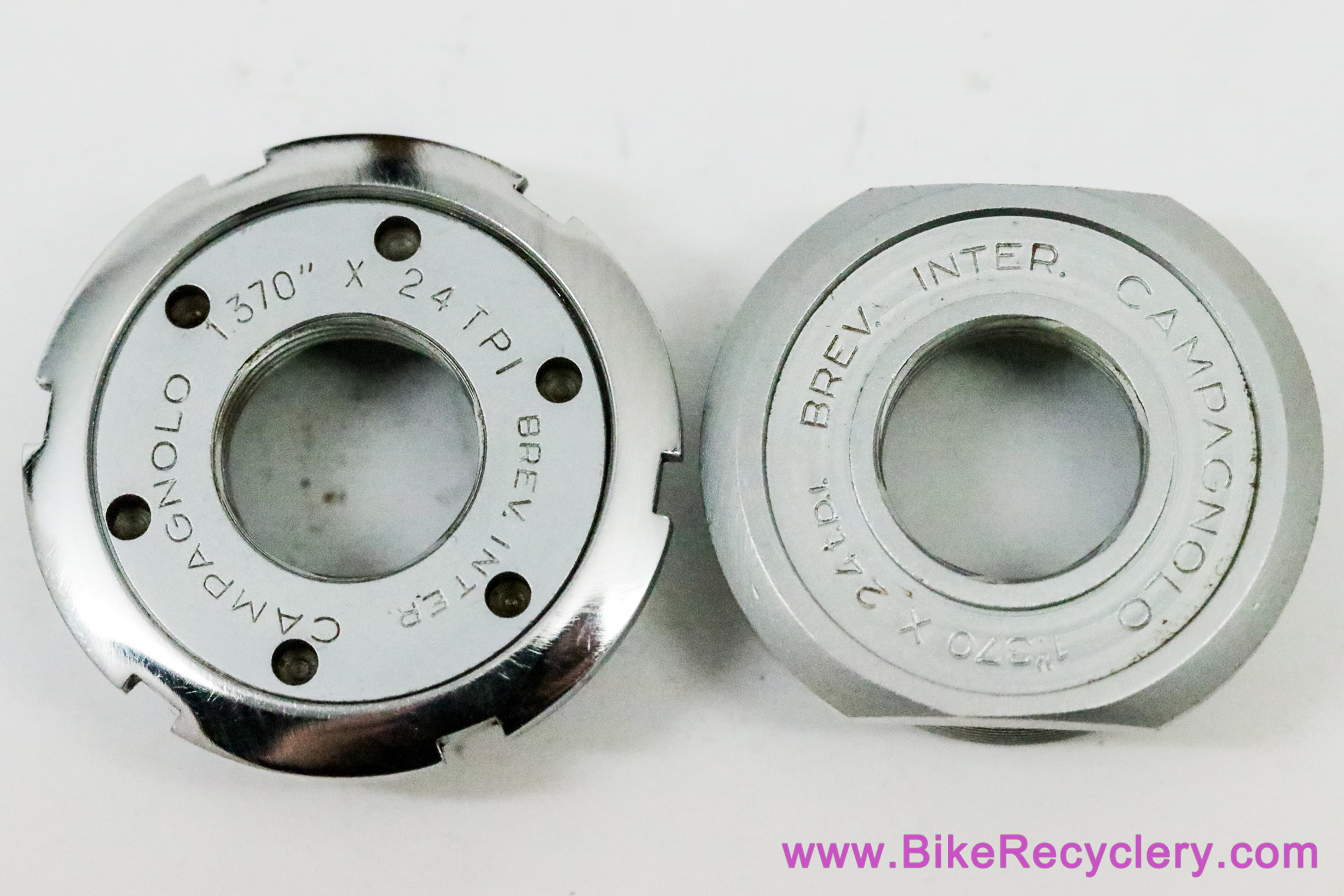 NIB/NOS Campagnolo Nuovo Record #1046/A Bottom Bracket: 114.5mm X 68mm English (Take off)