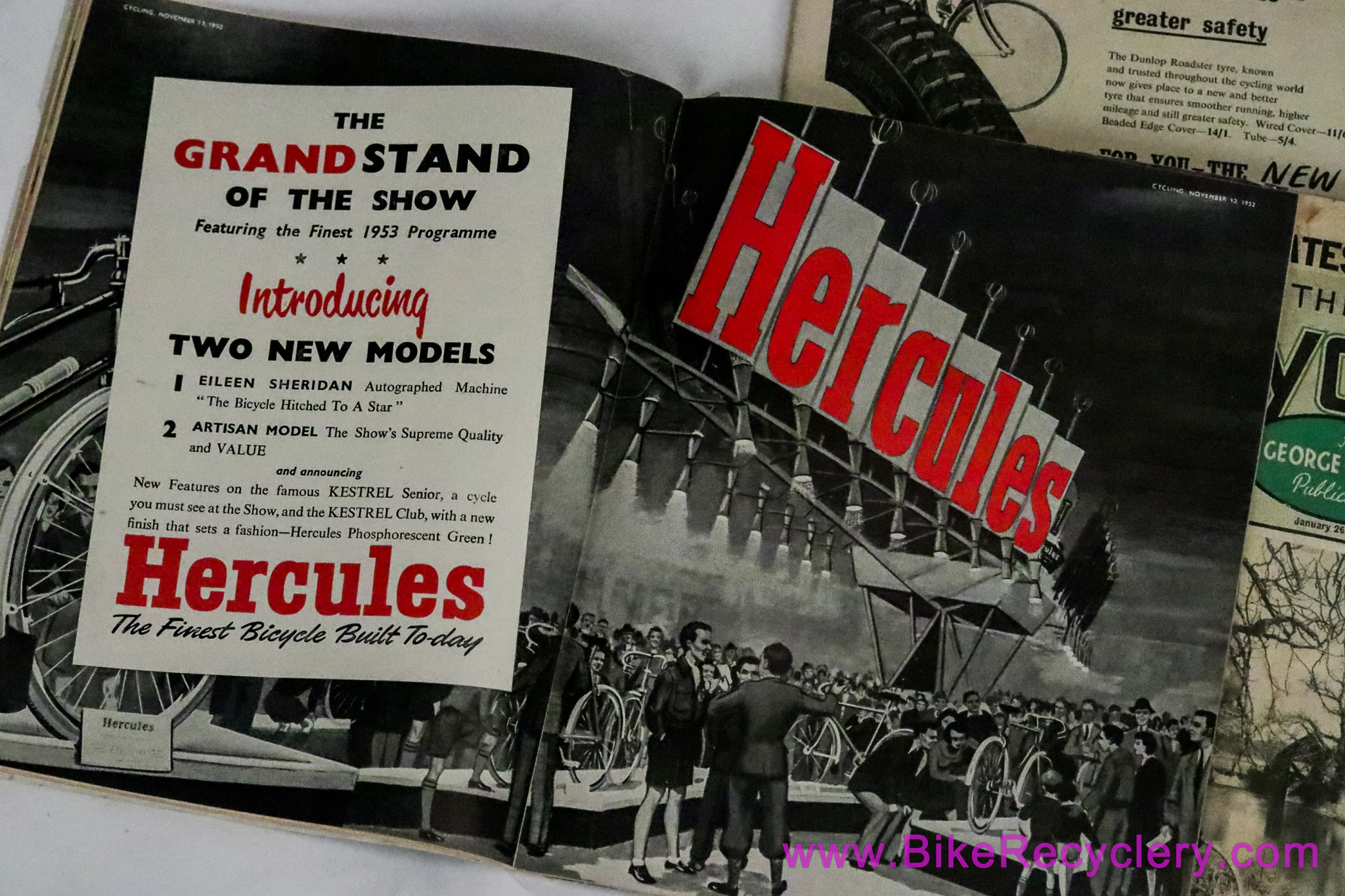 Vintage British Cycling Journal LOT: Pre-War 1930s / 1950s / 1960s - The Cyclist/Bicycle - Cycling & Mopeds