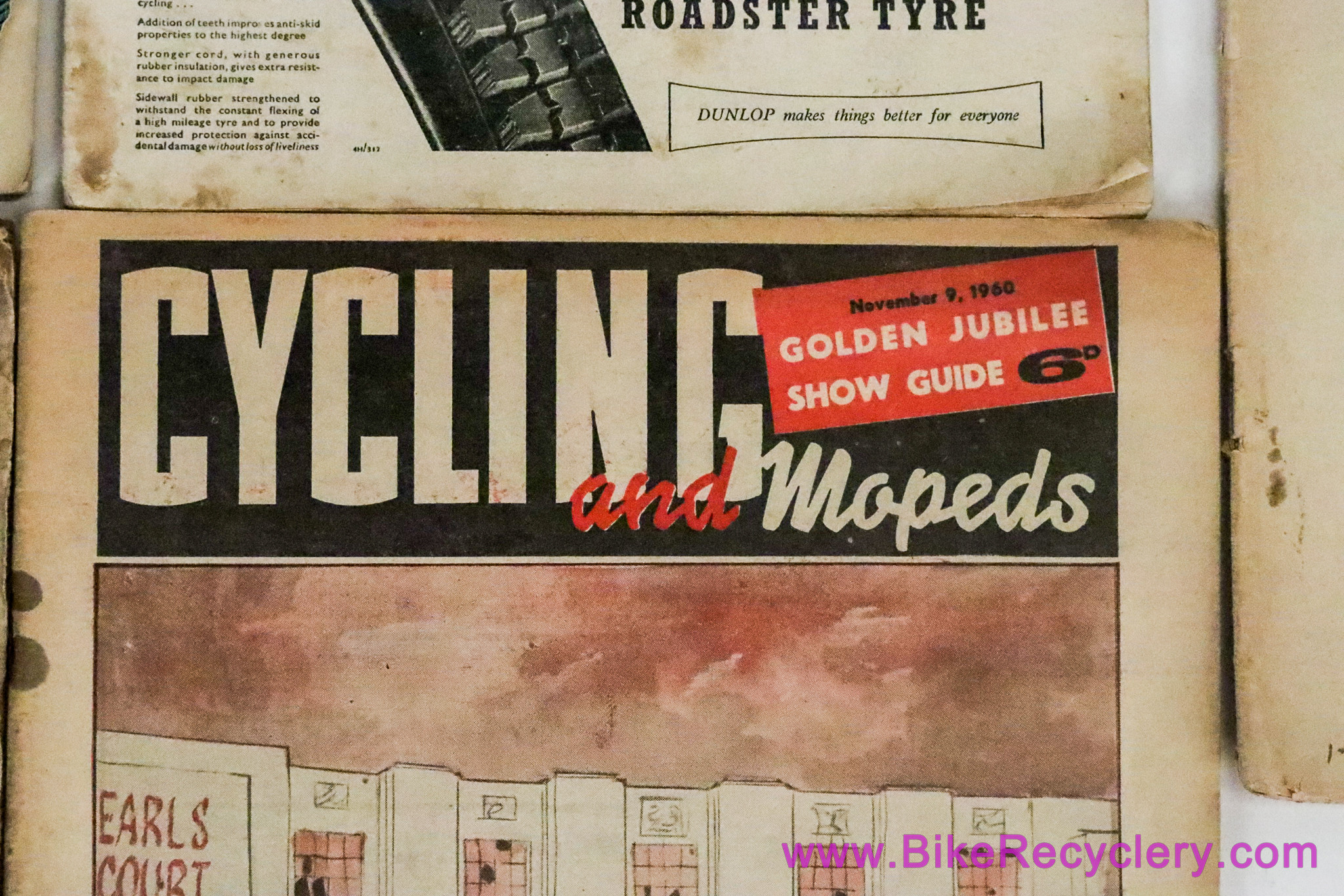 Vintage British Cycling Journal LOT: Pre-War 1930s / 1950s / 1960s - The Cyclist/Bicycle - Cycling & Mopeds