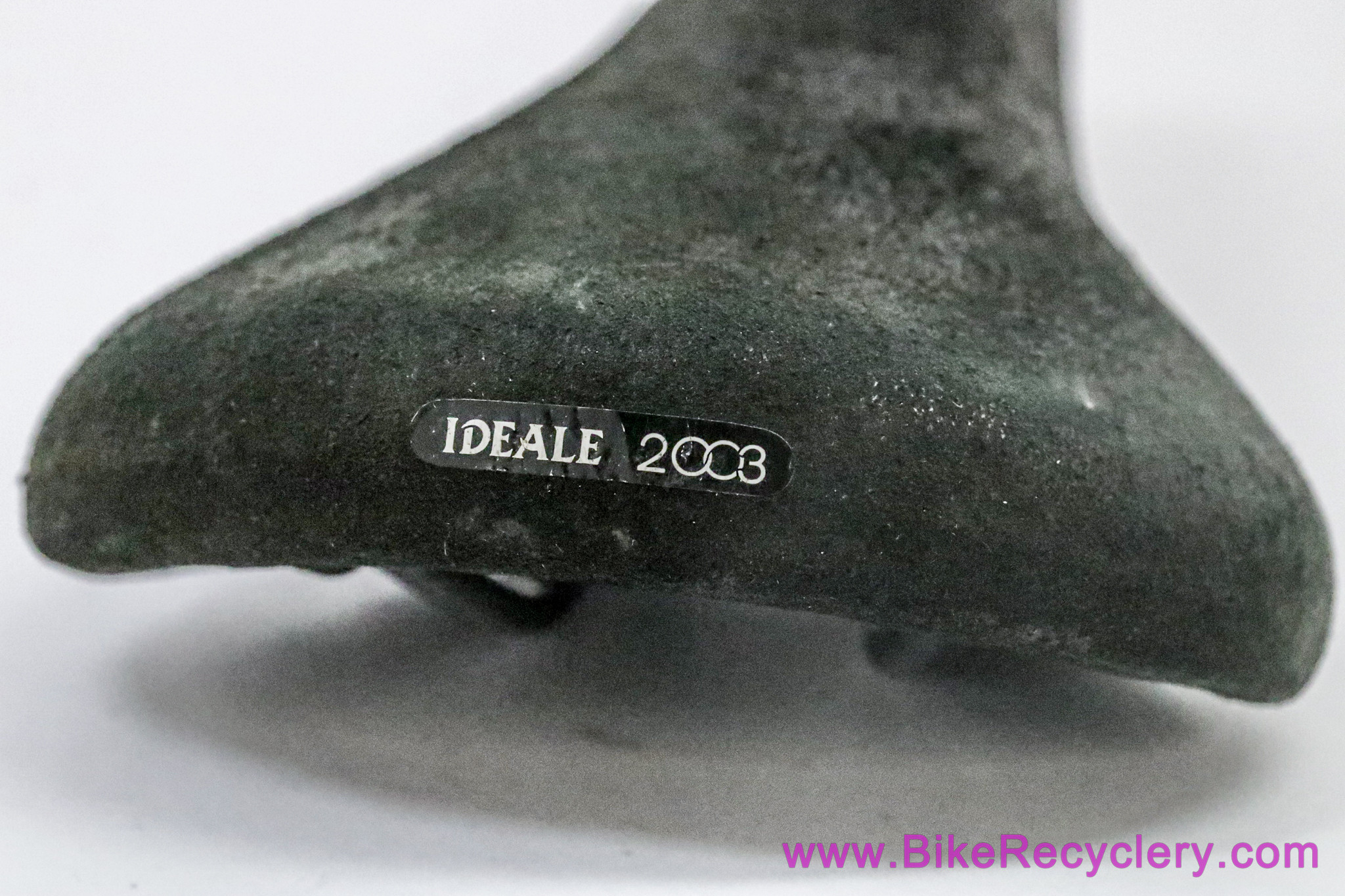 Ideale 2003 Randonneur Deluxe Suede Leather Saddle: 1980's - Black