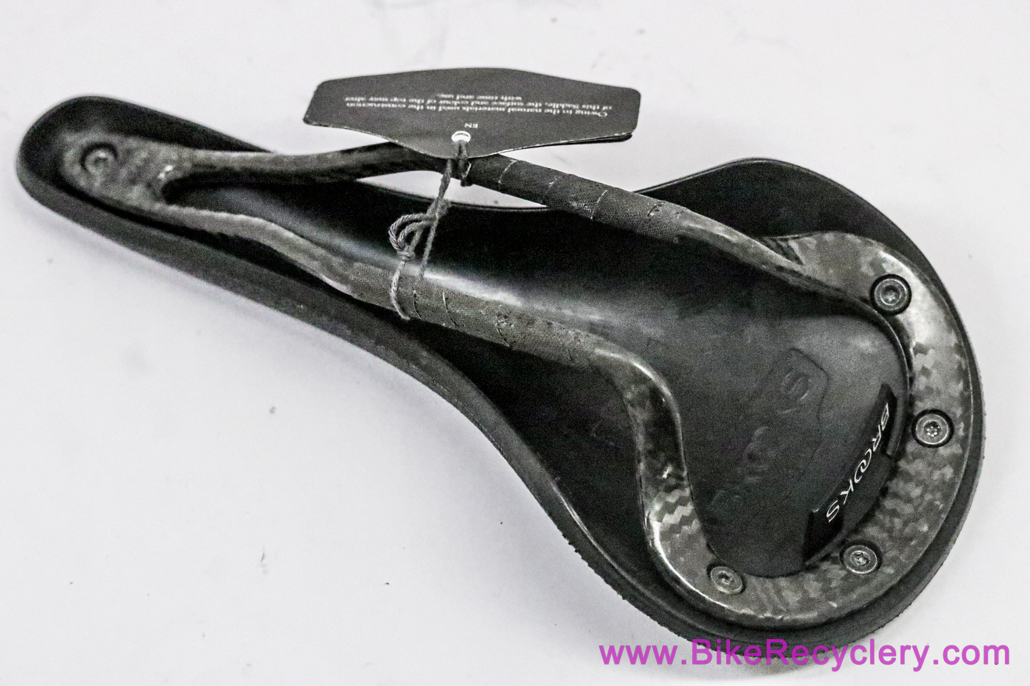 Brooks Cambium C13 Saddle: 132mm - Braided Carbon Rails - Black