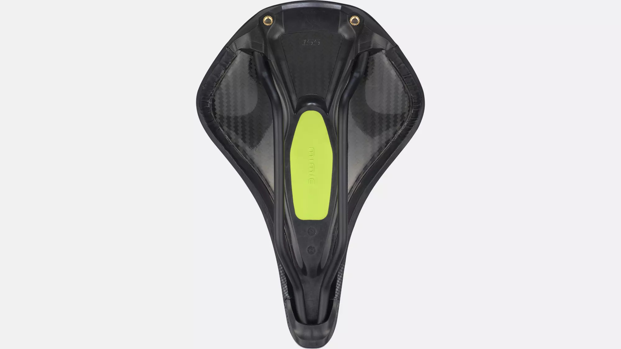 Specialized Power Pro w/ Mimic Saddle: 155mm - Ti Rails + Carbon Shell - Black (NEW)