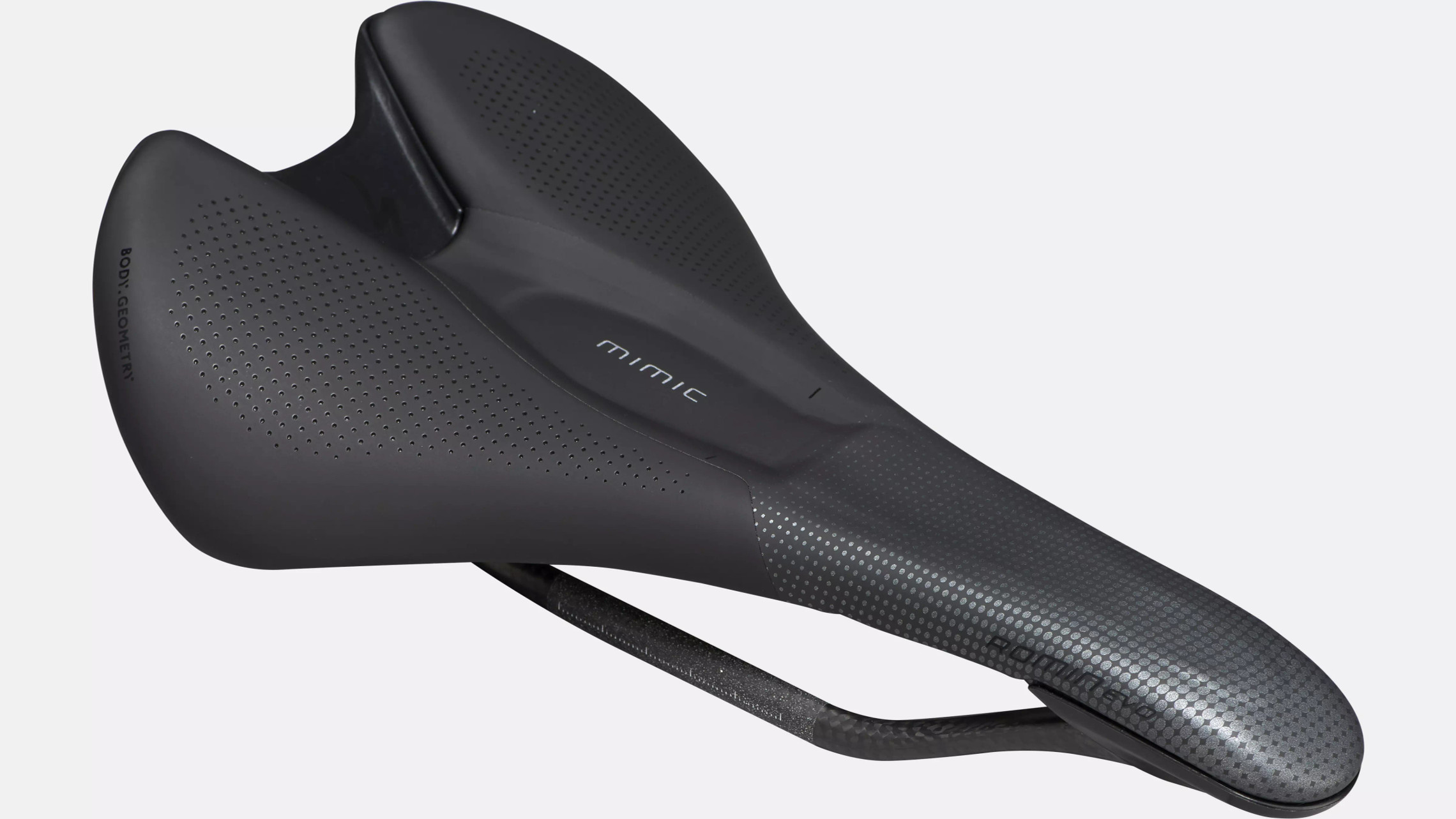 Specialized Romin Evo Pro Mimic Saddle: 168mm - Carbon Rails - Black (NEW)