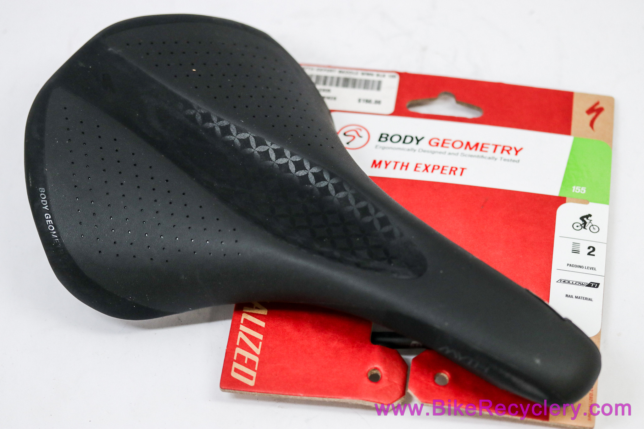 Specialized Myth Expert Ti Women's Saddle: 155mm - Black (NEW)