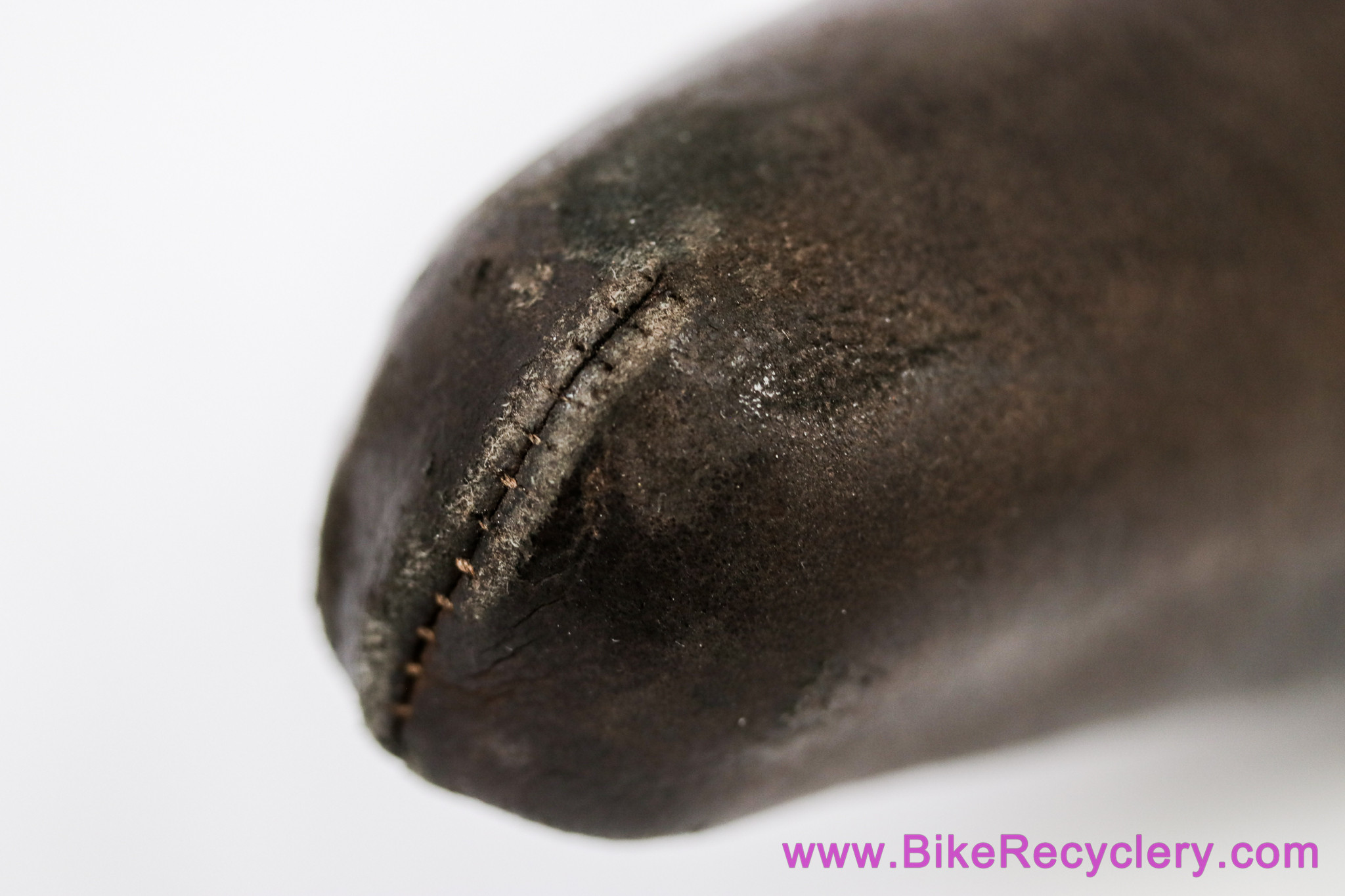 Cinelli Unicanitor Block Lettering Mod 65 Saddle: 1970's - Brown Leather