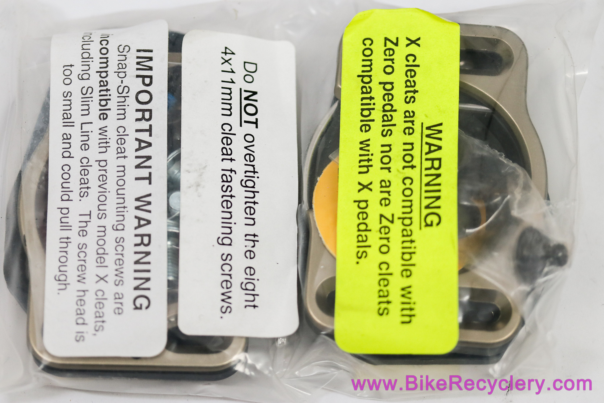 NIB/NOS Speedplay X-Series Cleats: Snap Shim - X1 / X2 / X3 - Bike ...