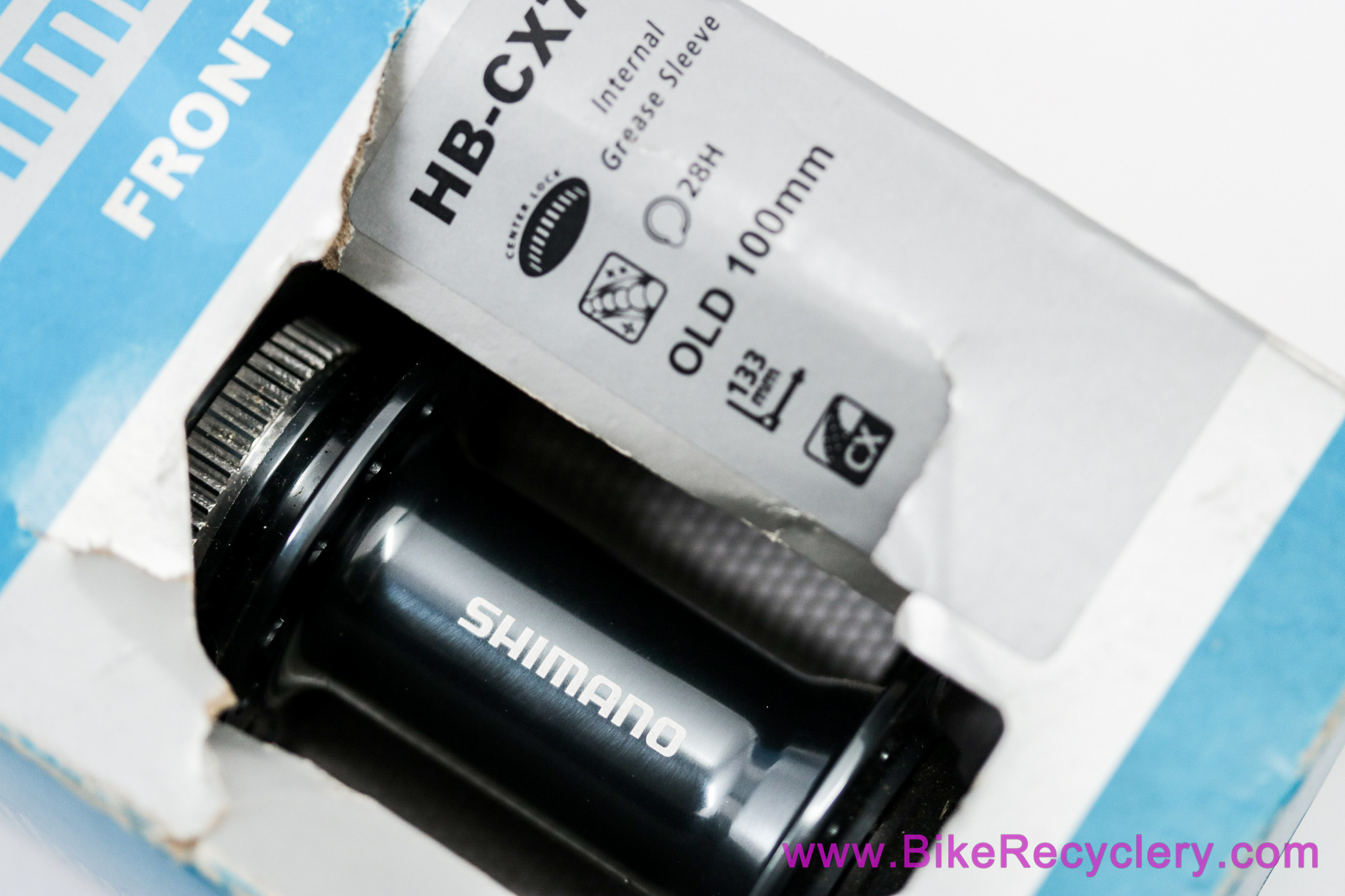 NIB/NOS Shimano Ultegra CX75 Hubset: Centerlock Disc - 9/10/11s - 28h x 135mm QR - Grey - Front/Rear