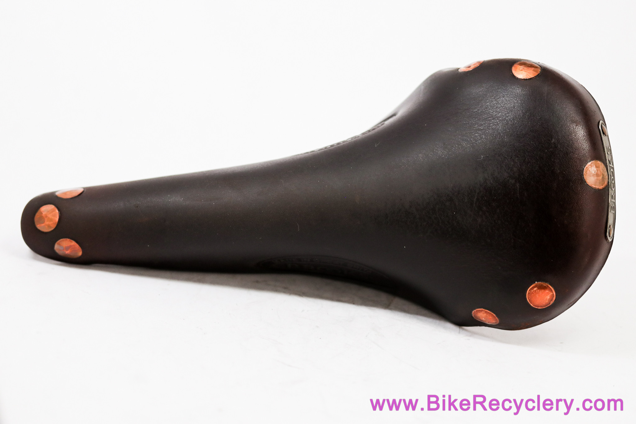 Brooks B17 Champion Sprinter Saddle: Titanium - Limited Edition - Antique Brown - 380g (Near Mint)