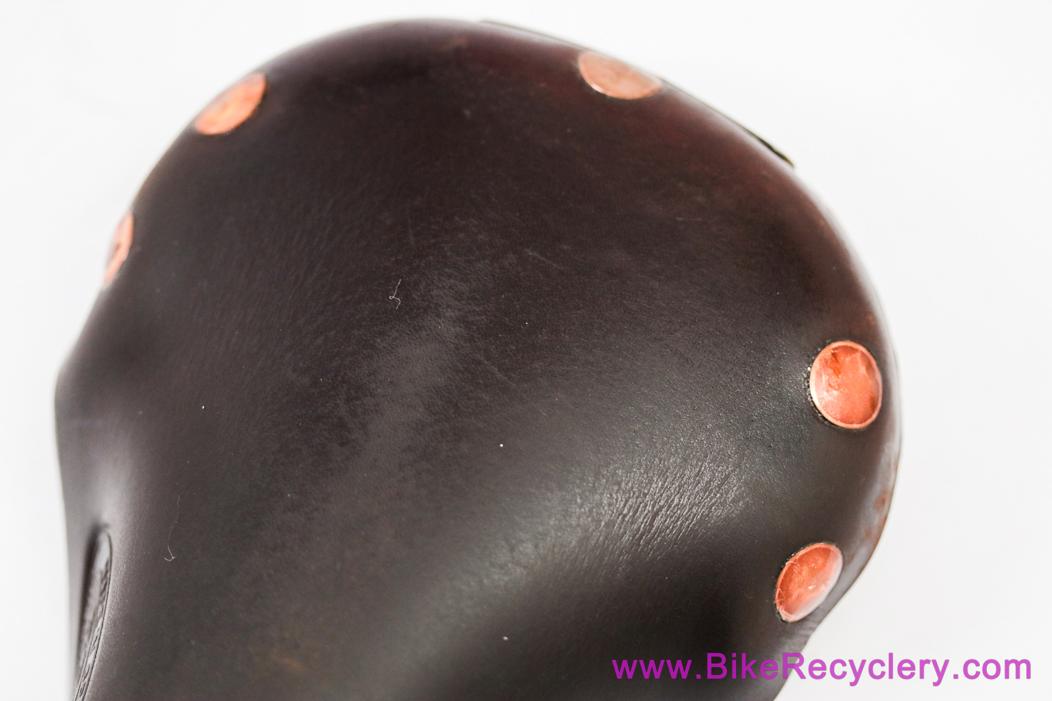 Brooks B17 Champion Sprinter Saddle: Titanium - Limited Edition - Antique Brown - 380g (Near Mint)