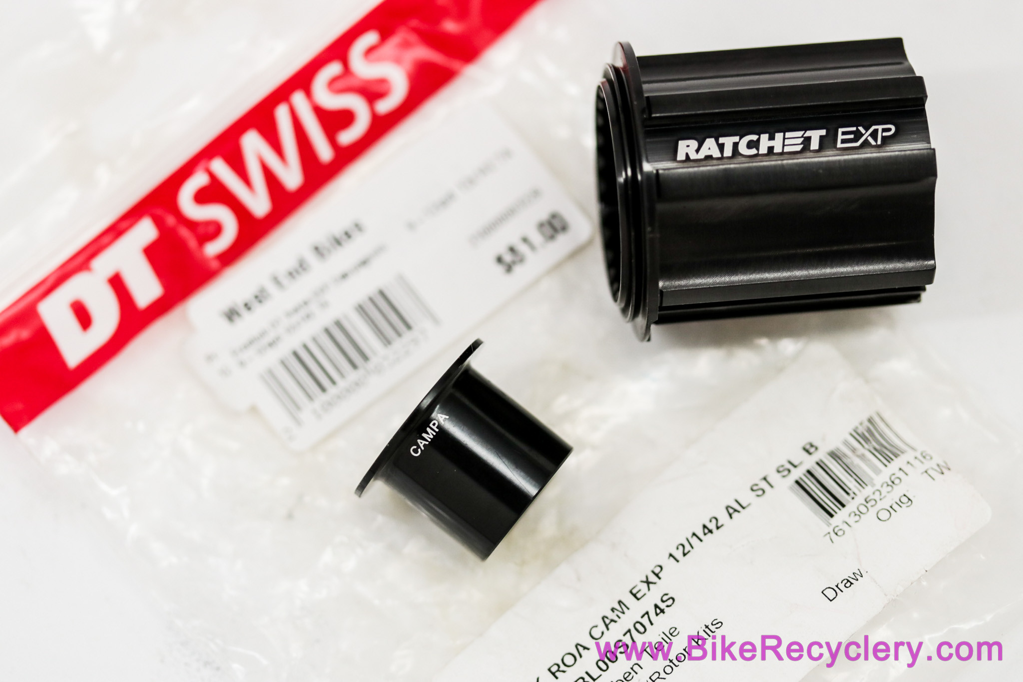 DT Swiss EXP Ratchet Freehub Body Kit: Campagnolo 9/10/11/12s