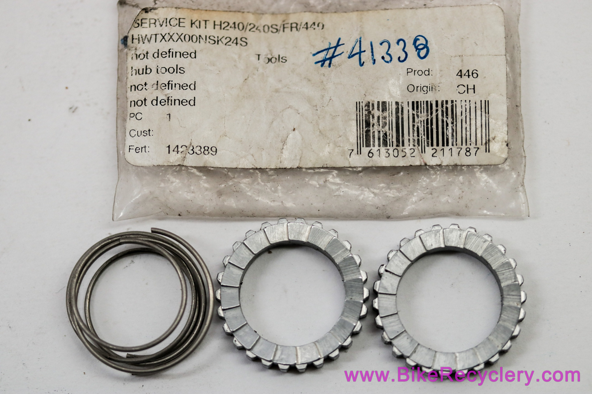 DT Swiss 18 Step Star Ratchet + Spring Kit: HWTXXX00NSK24S (190