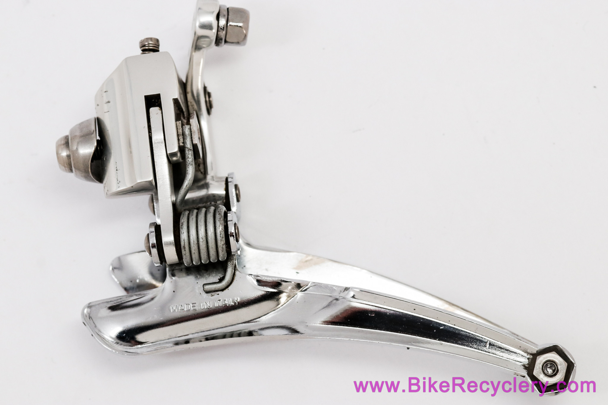 Campagnolo C-Record A022 Front Derailleur: Braze On - 2nd Gen 1984-1991 (Near Mint+ Low Miles)