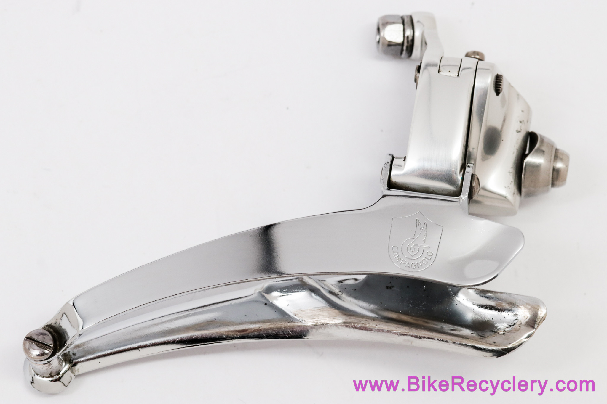 Campagnolo C-Record A022 Front Derailleur: Braze On - 2nd Gen 1984-1991 (Near Mint+ Low Miles)