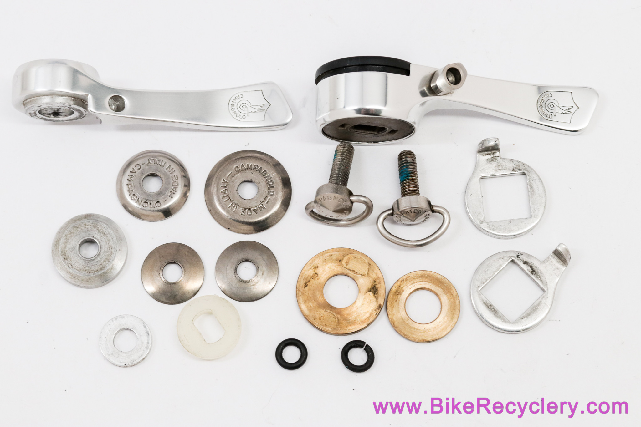 Campagnolo Record Syncro 8 Speed Downtube Shifters: SL-01RE CG (MINT Barely Used)