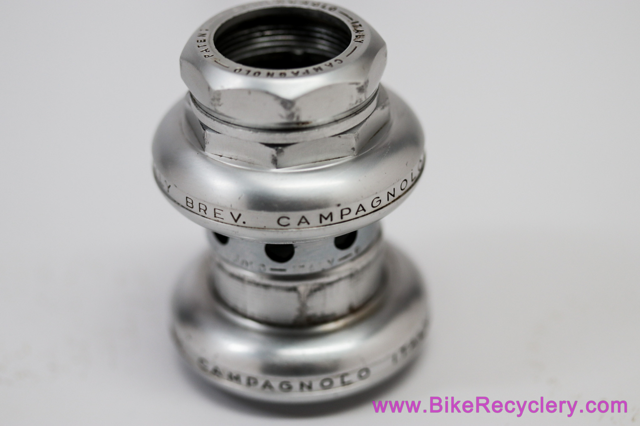 1st Gen Campagnolo Super Record Headset: 1973-1975 -  Italian - #4041 Strada - Italian - Alloy (Near Mint, RARE)