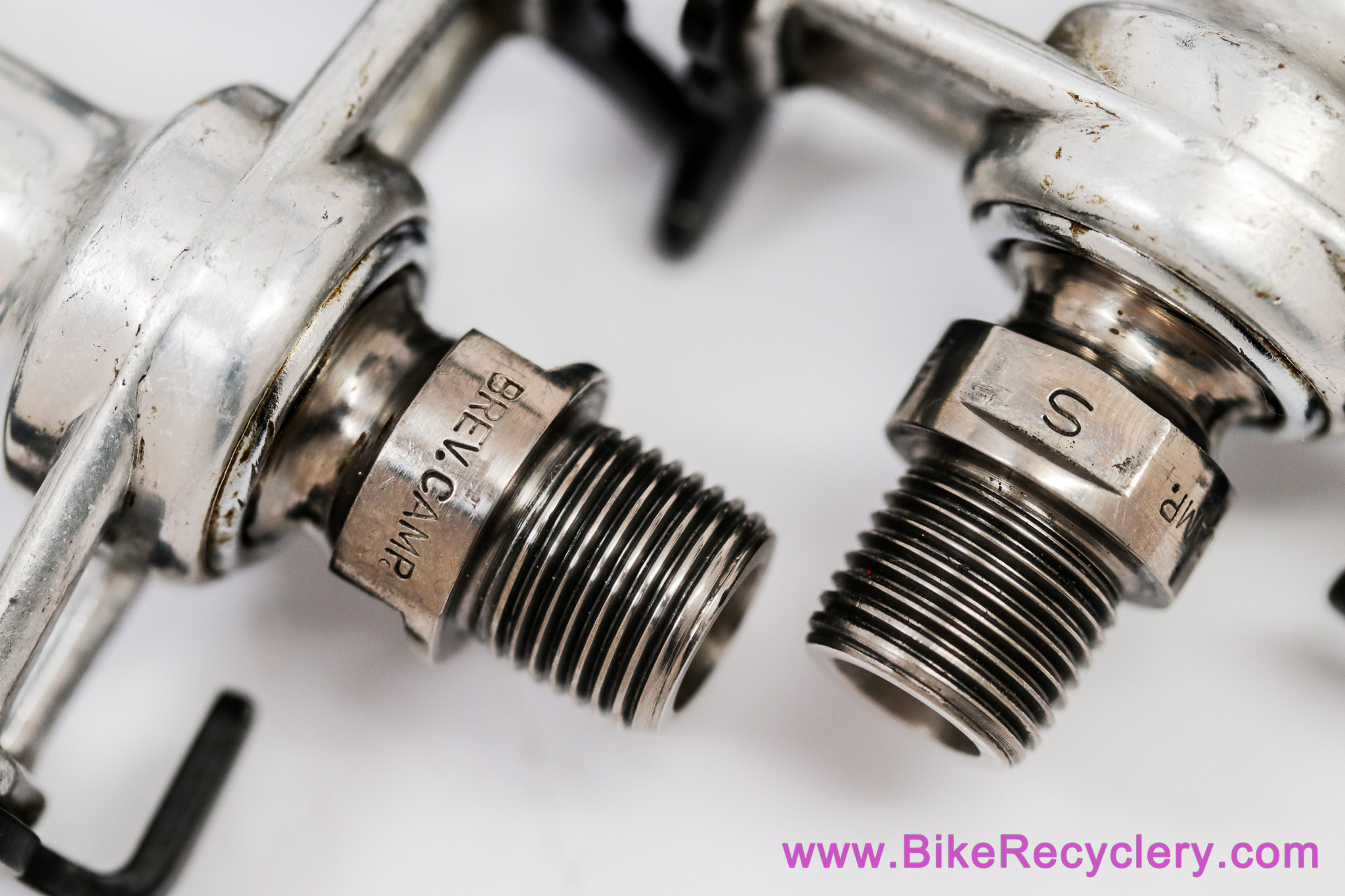 Campagnolo Super Record Titanium Strada Pedals: #4021 - Black Cages (Near Mint)